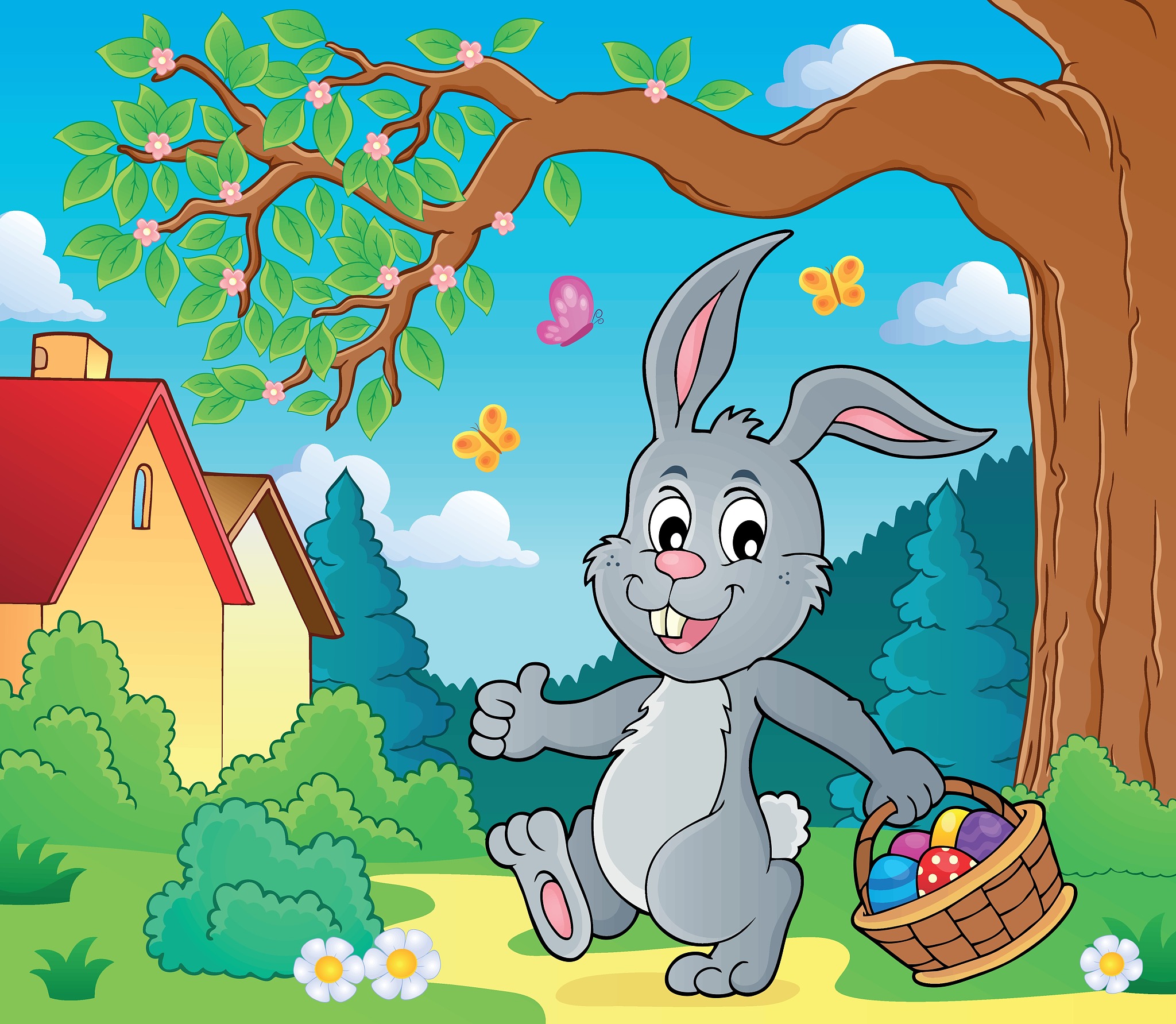 迷路的小兔子：相信自己，就能找到回家的路！