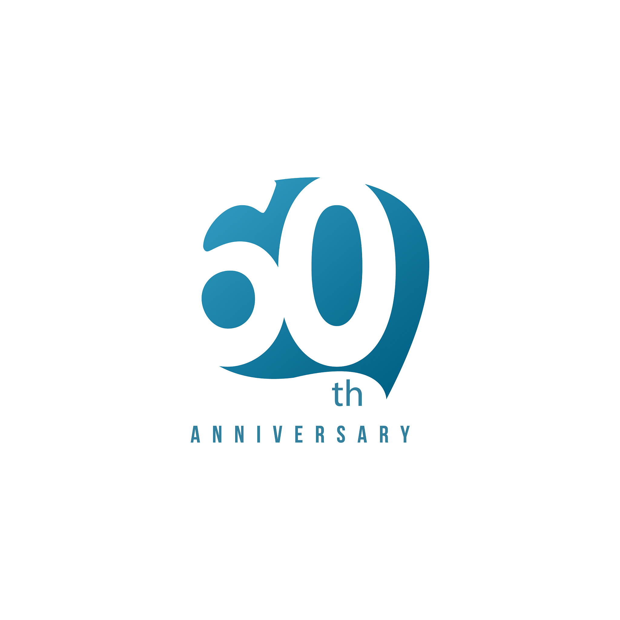 60 year anniversary template design