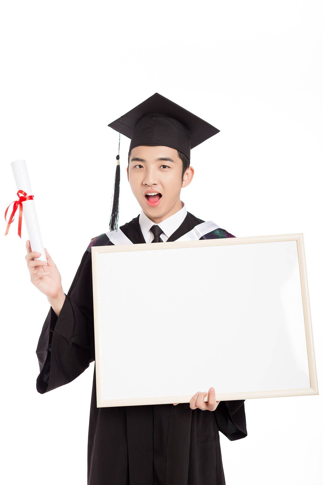 男生和他的毕业证书