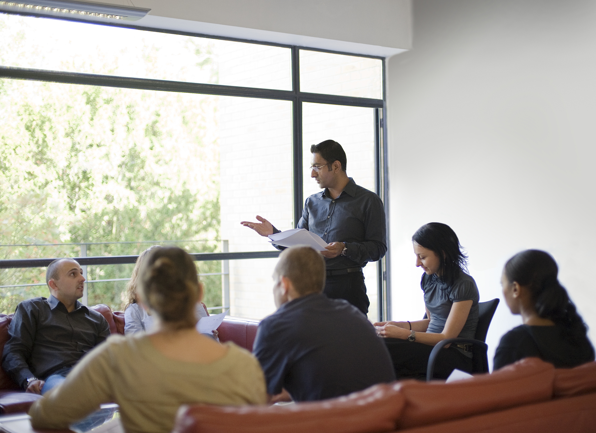 businesspeople in meeting