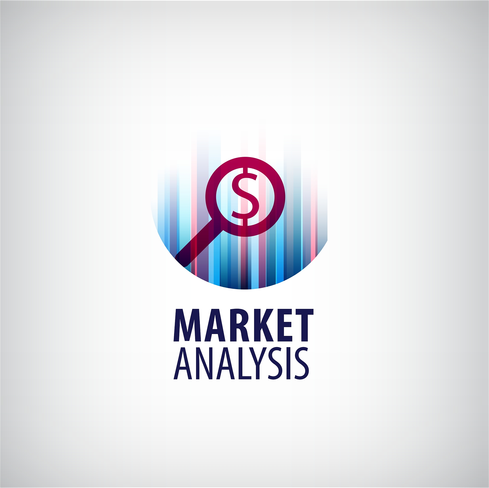 market analysis logo icon research