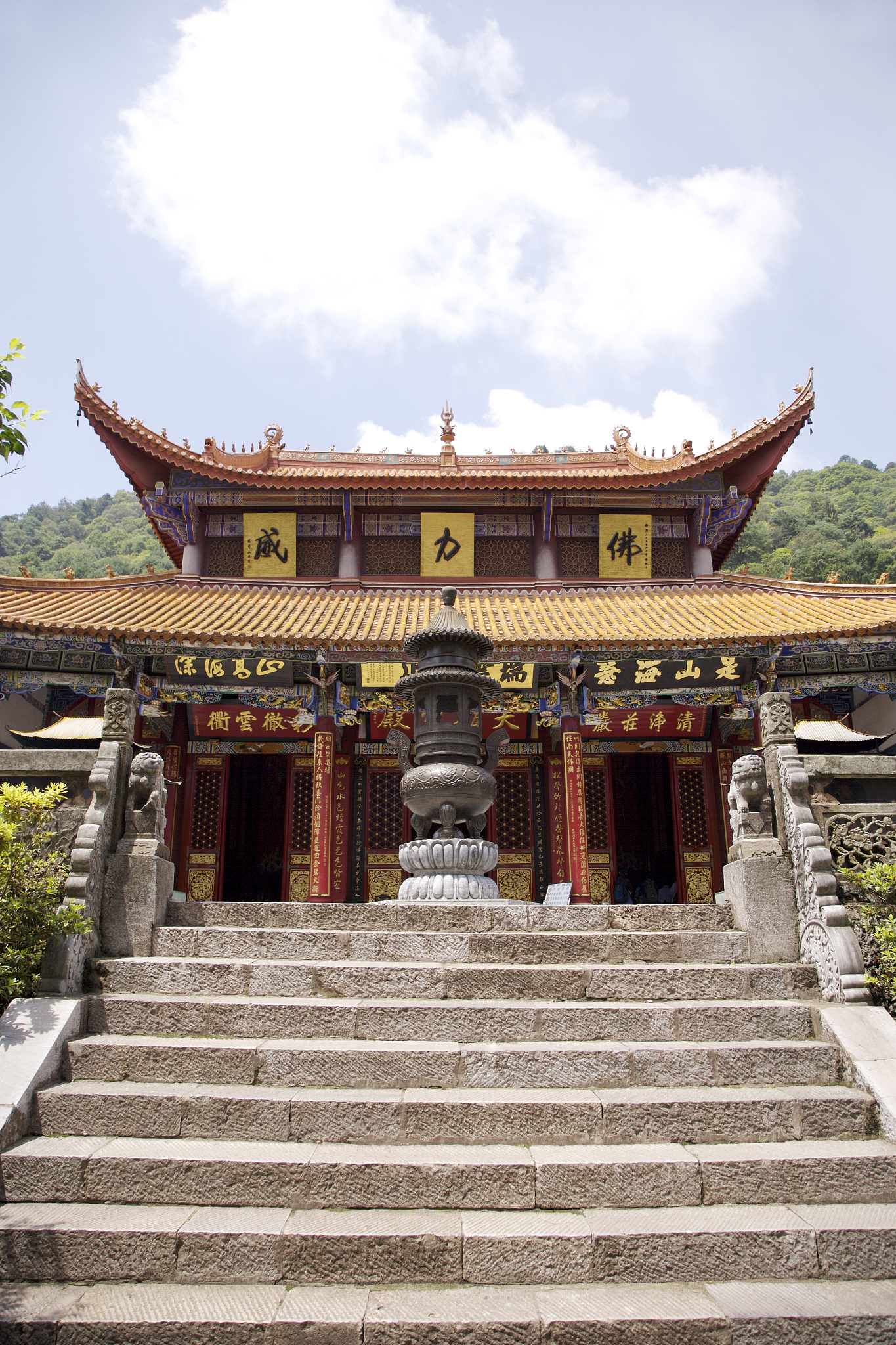 中国,云南省,昆明,华亭寺