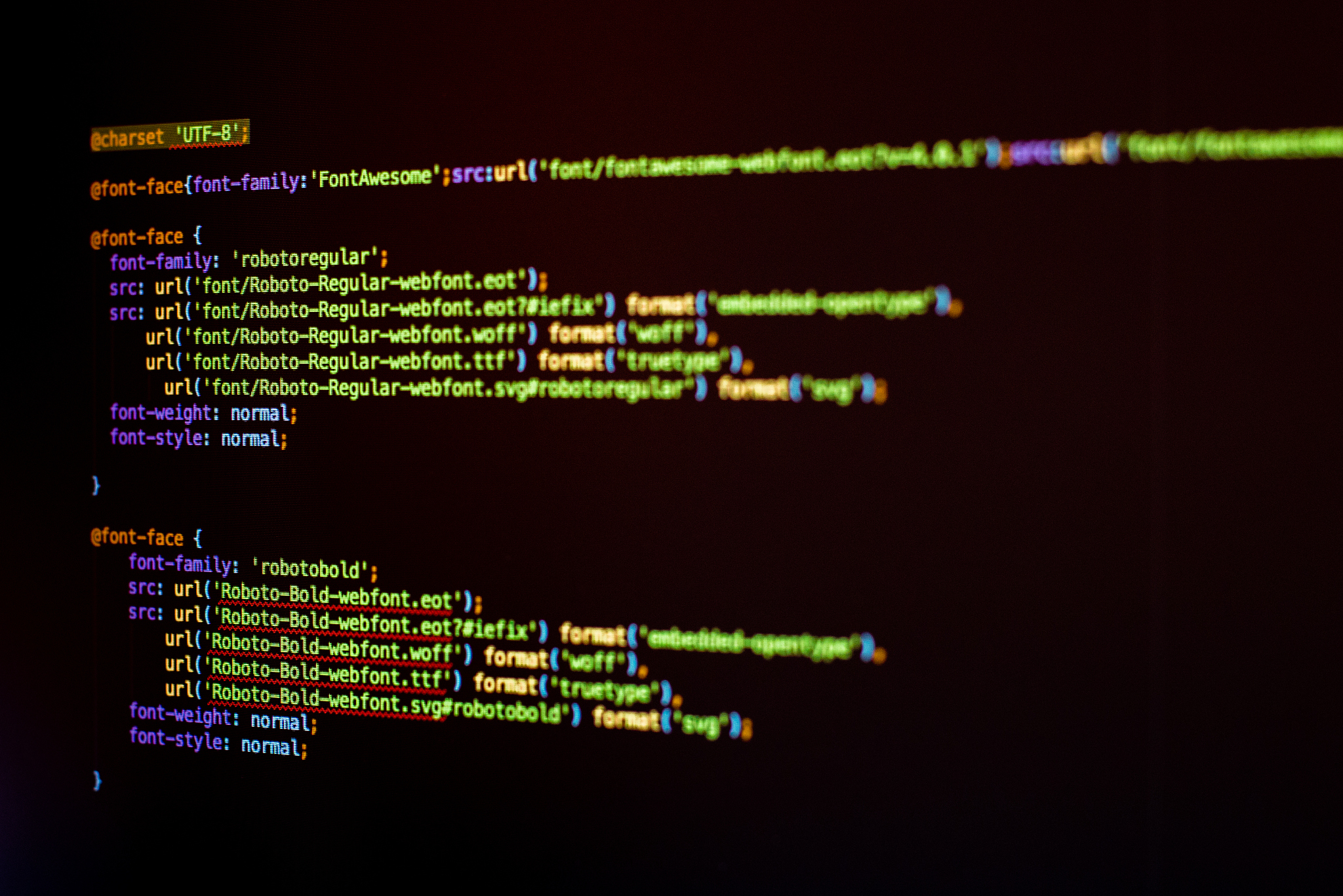 html 5 and css code