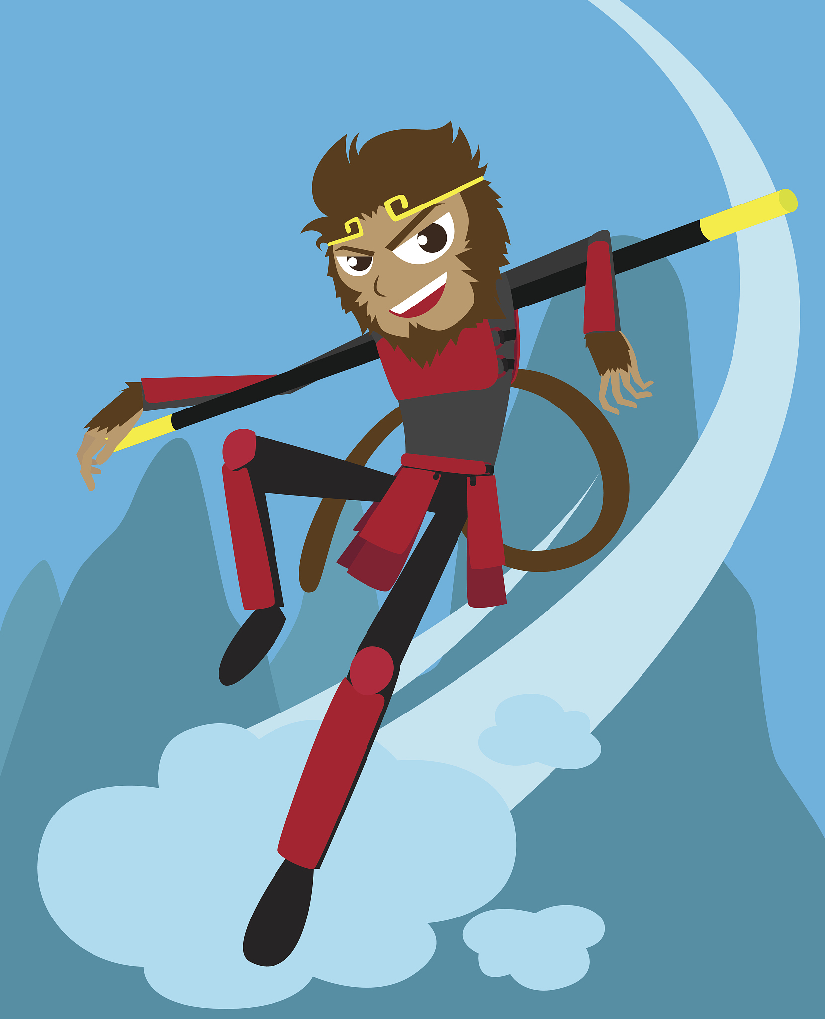 西游记：孙悟空的传奇之旅 - 从石猴到佛祖弟子