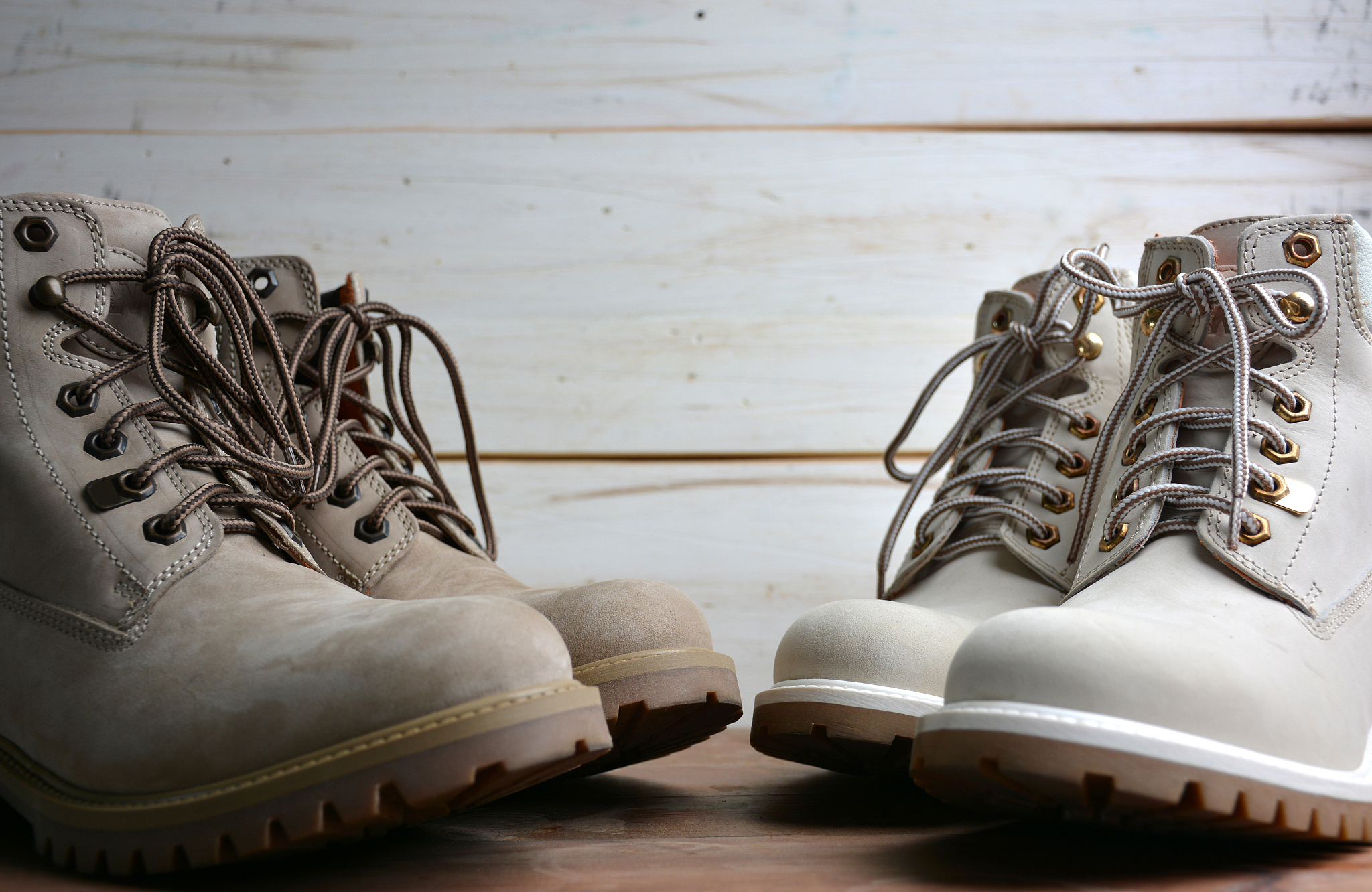 male and female leather boots authentic,