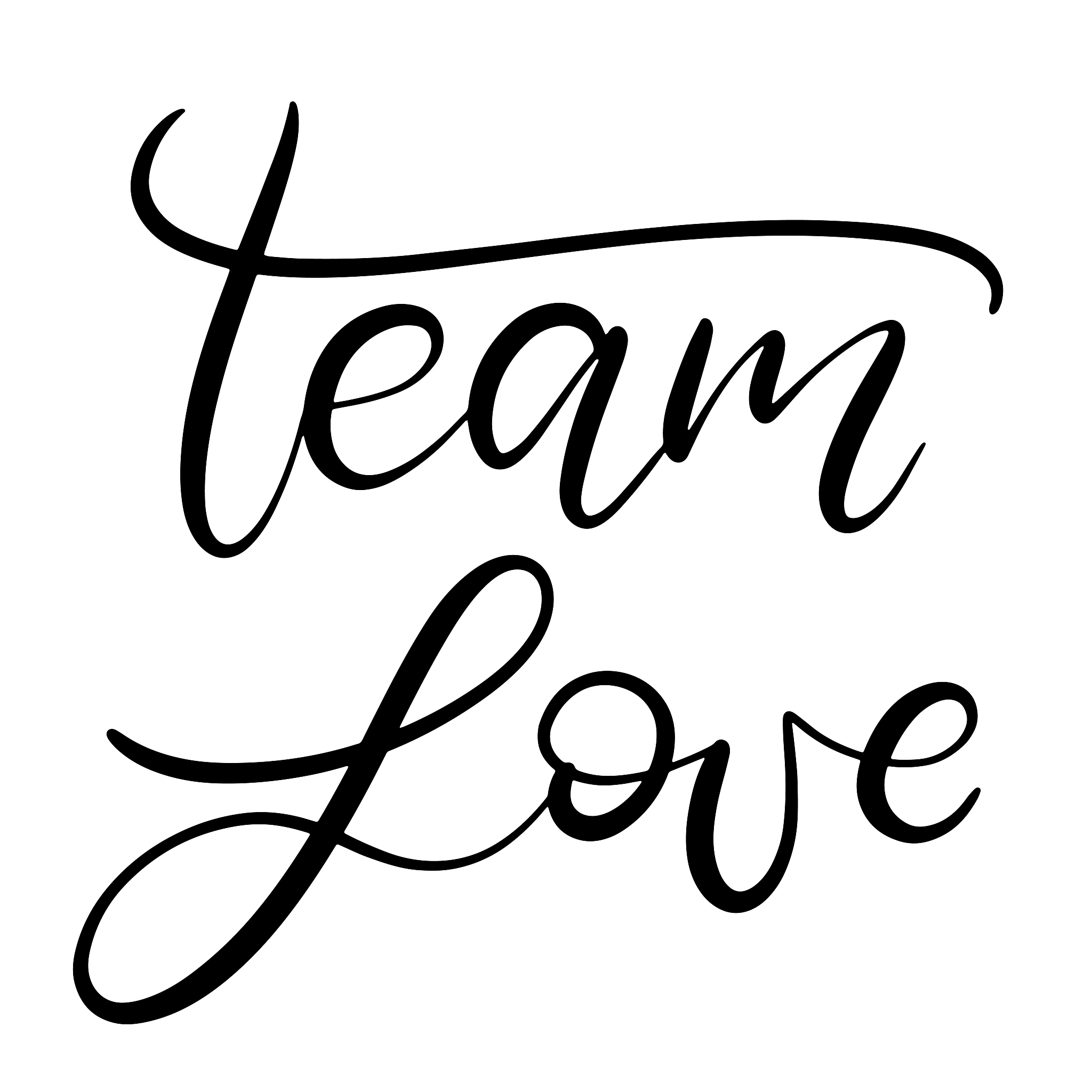black and white lettering vector illustration