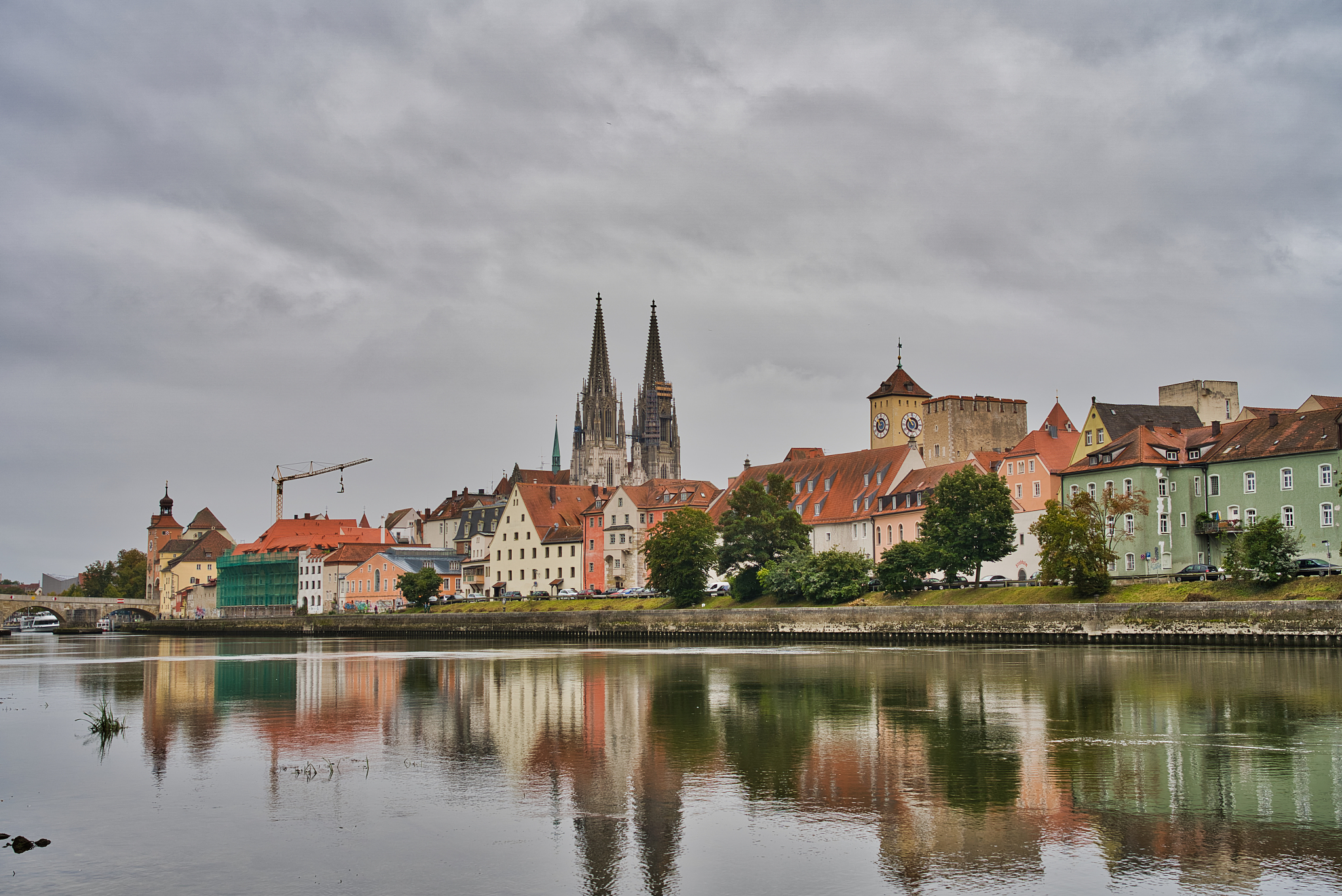 old town of regensburg, germany