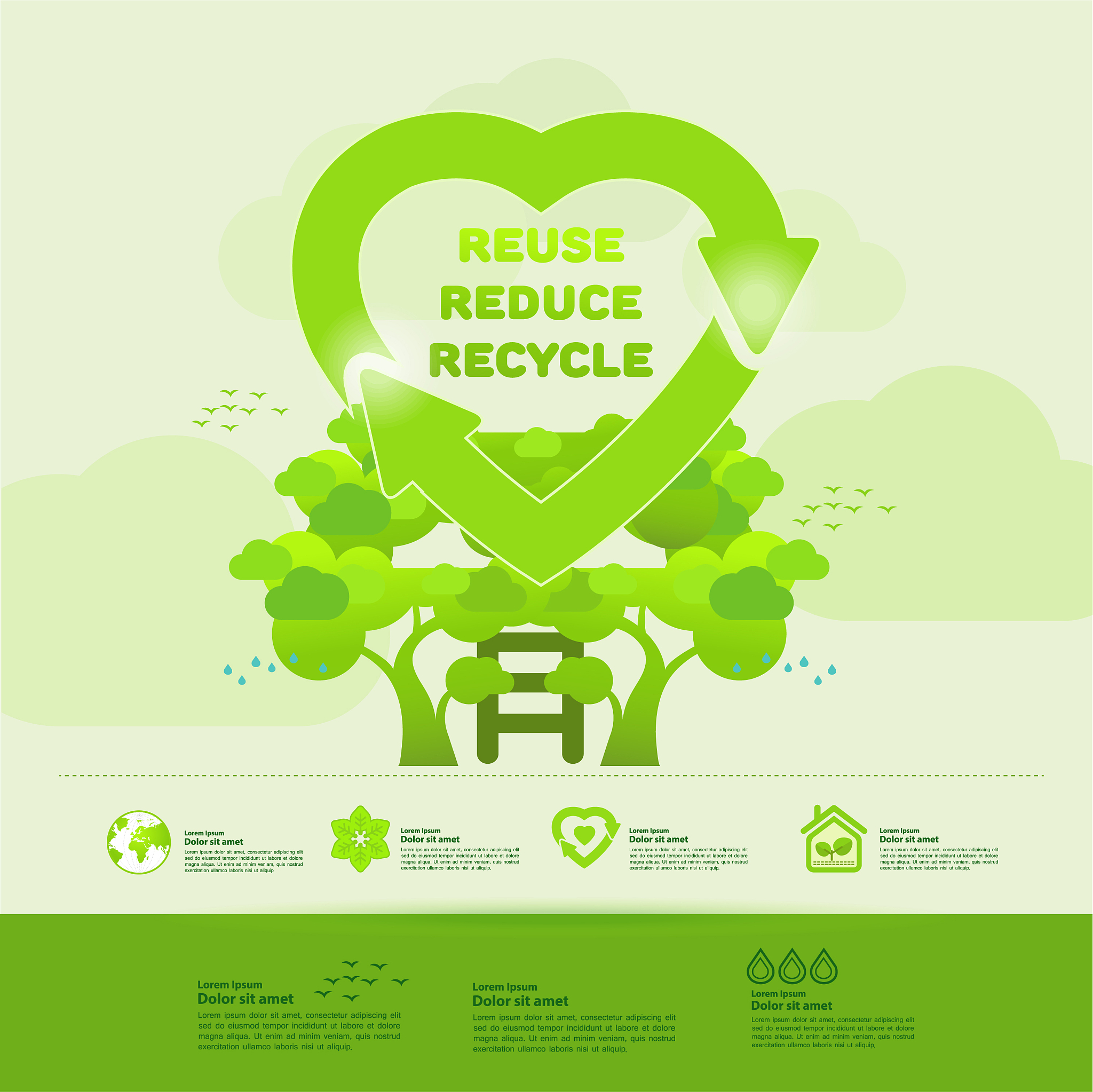 save the world together green ecology