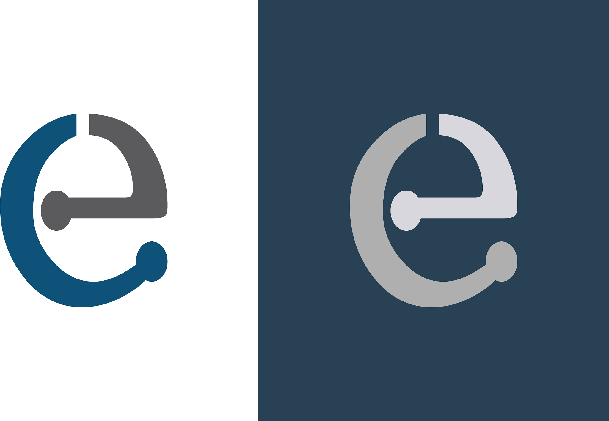 letter e logo