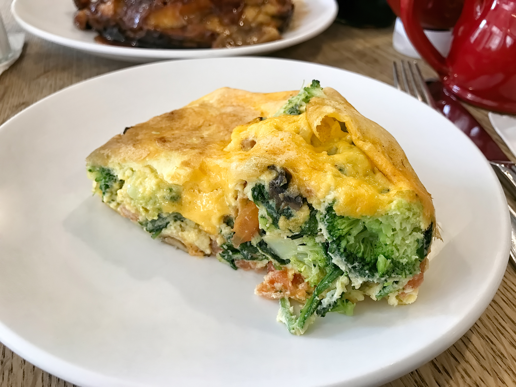 西兰花胡萝鸡蛋饼