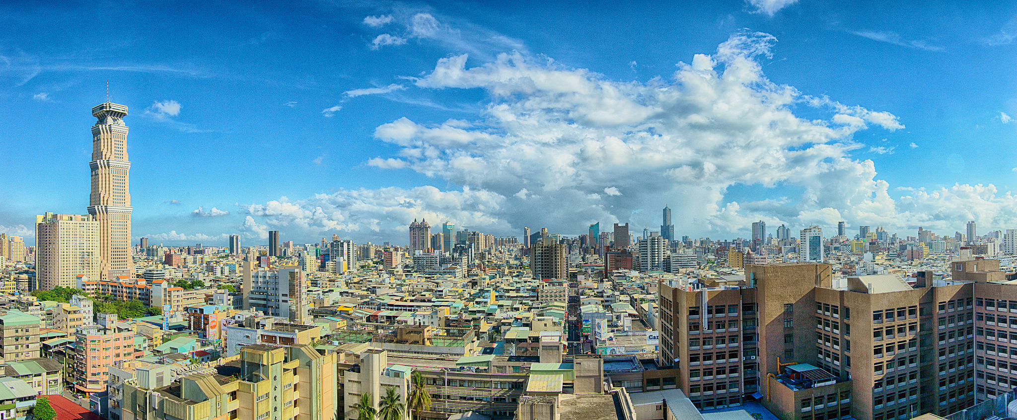 kaohsiung city panorama