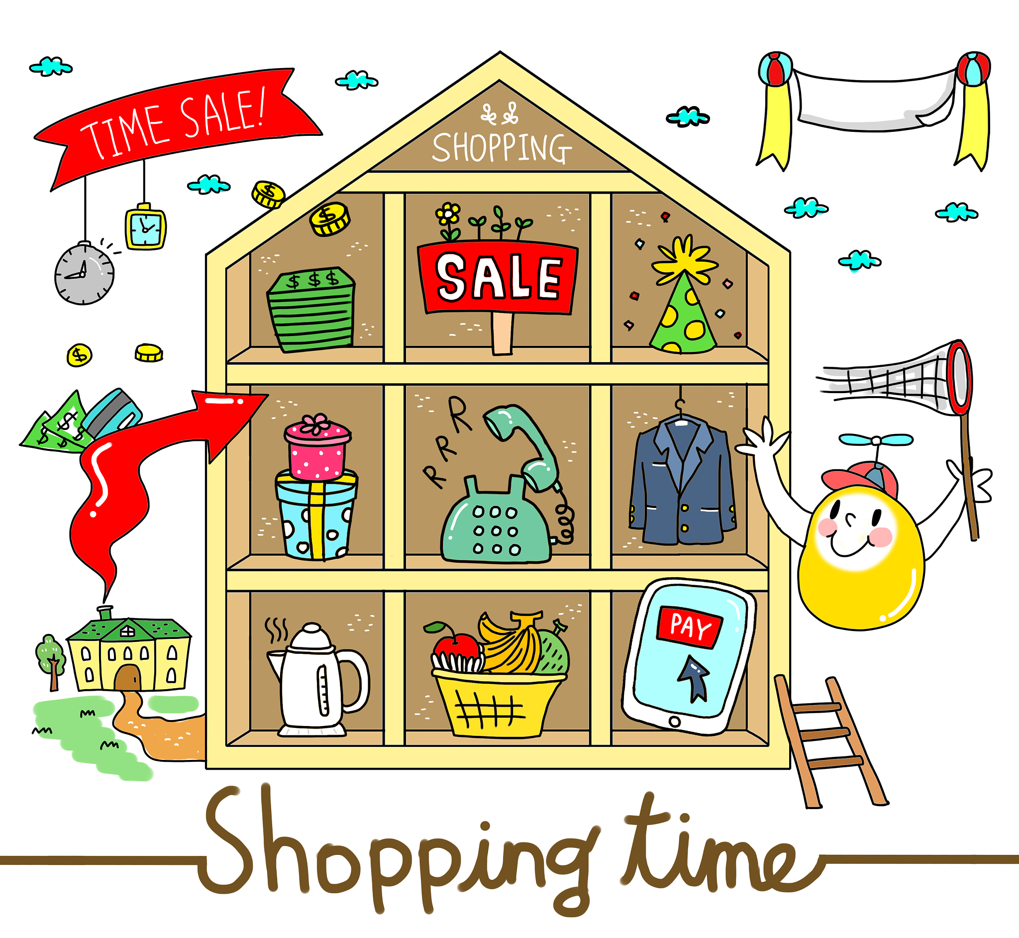 Analyze the themes of A Supermarket in California