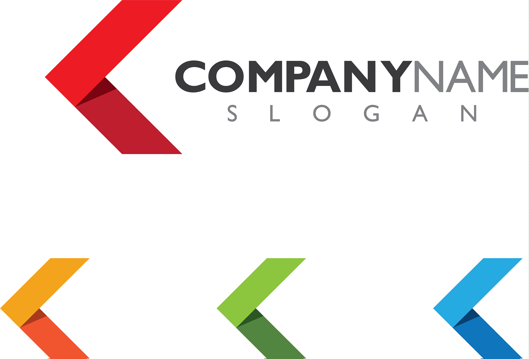 arrows icon logo template design