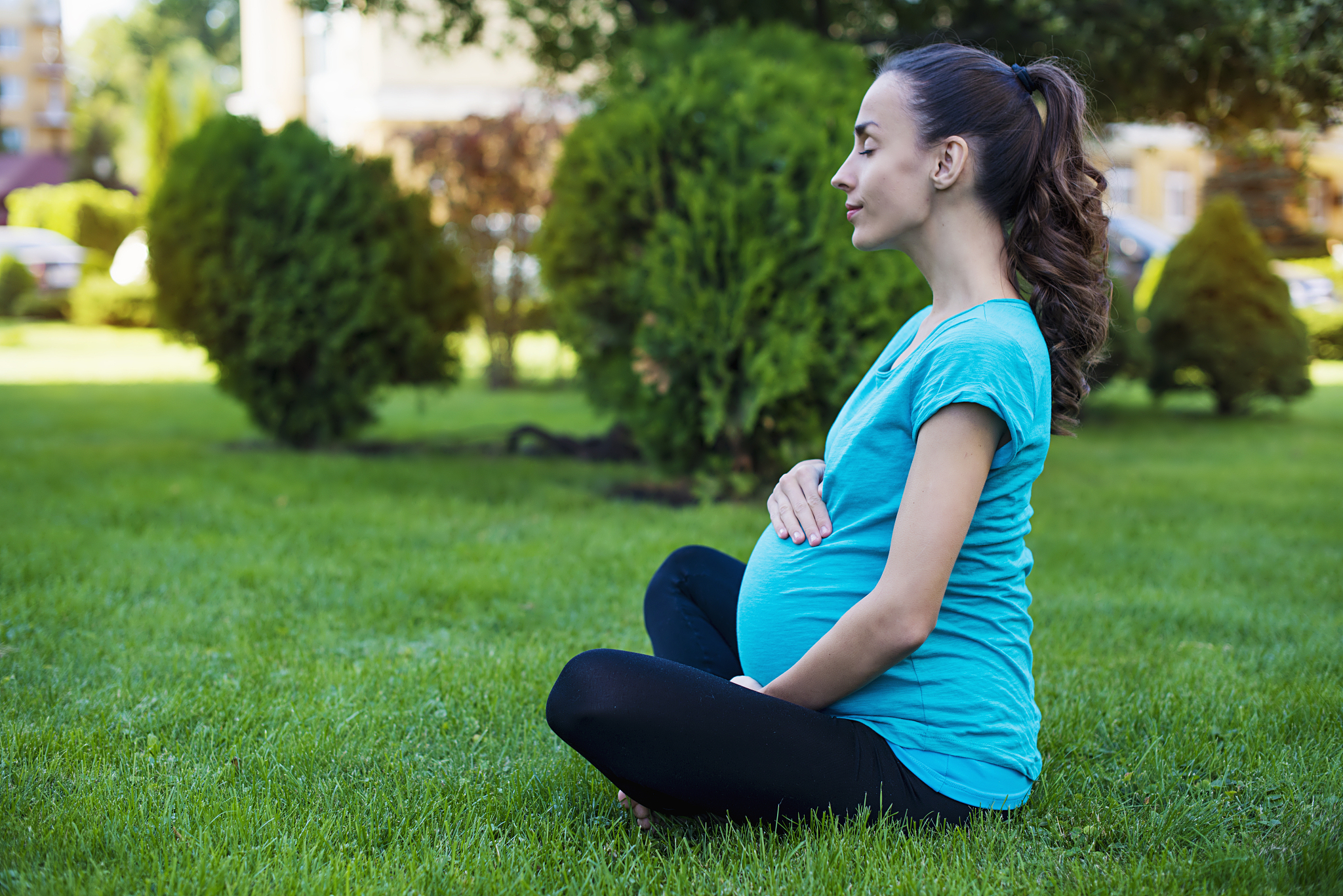 yoga for pregnant women.