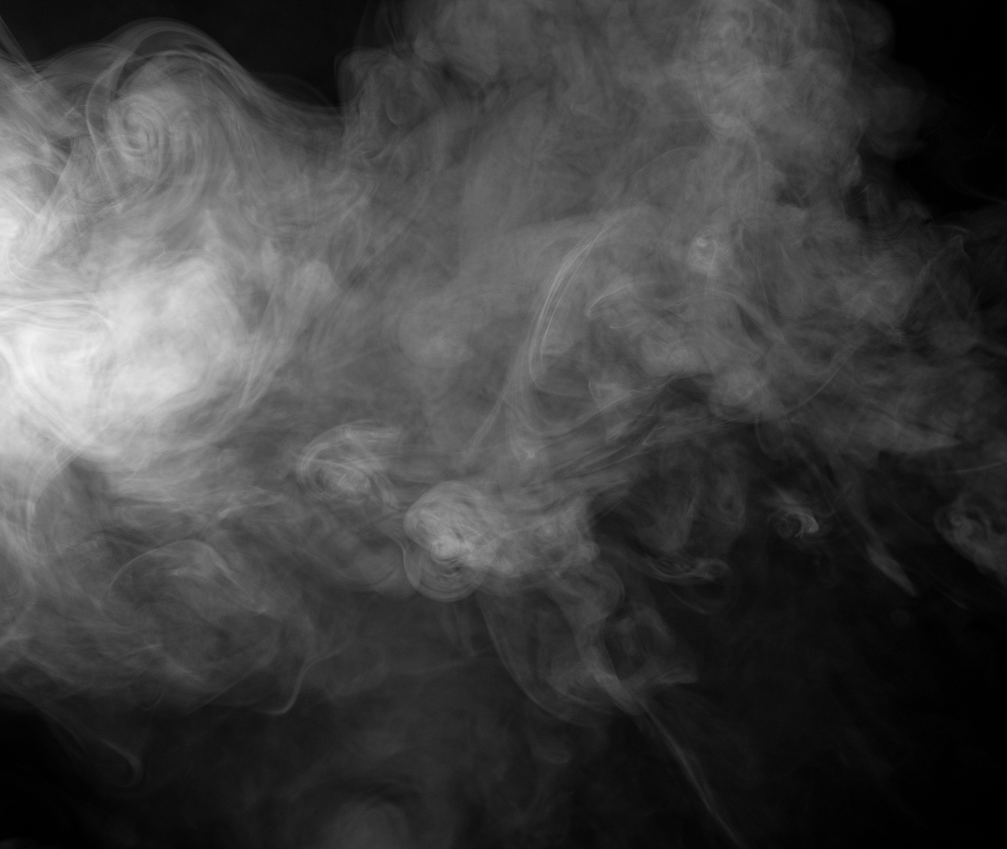b&w abstract smoke