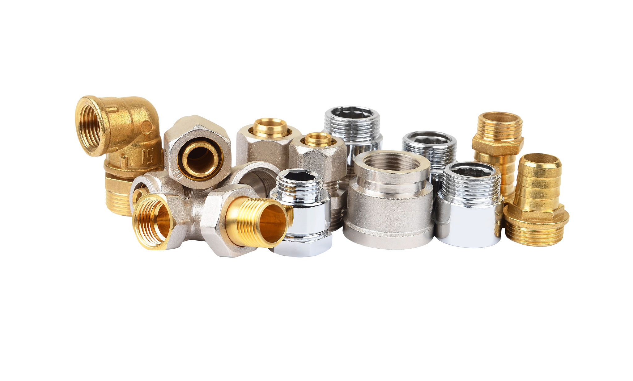 set of plumbing fitting