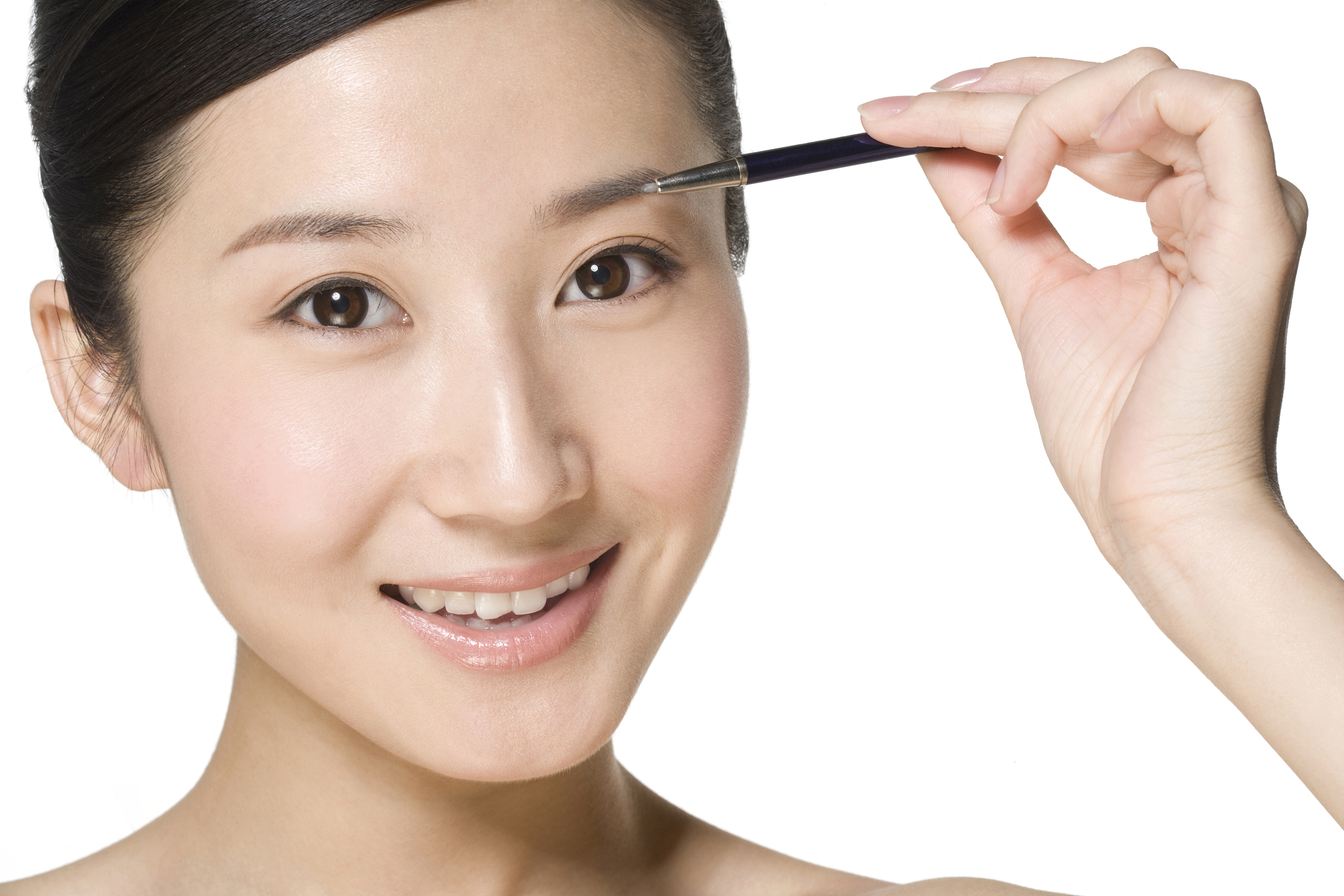 眉毛二次补色太黑了怎么办，