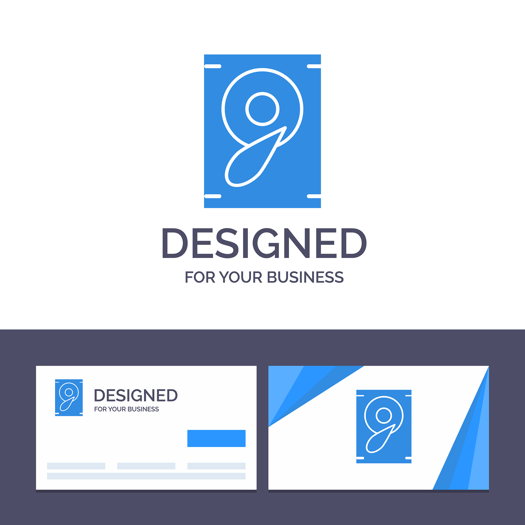 creative business card and logo template music