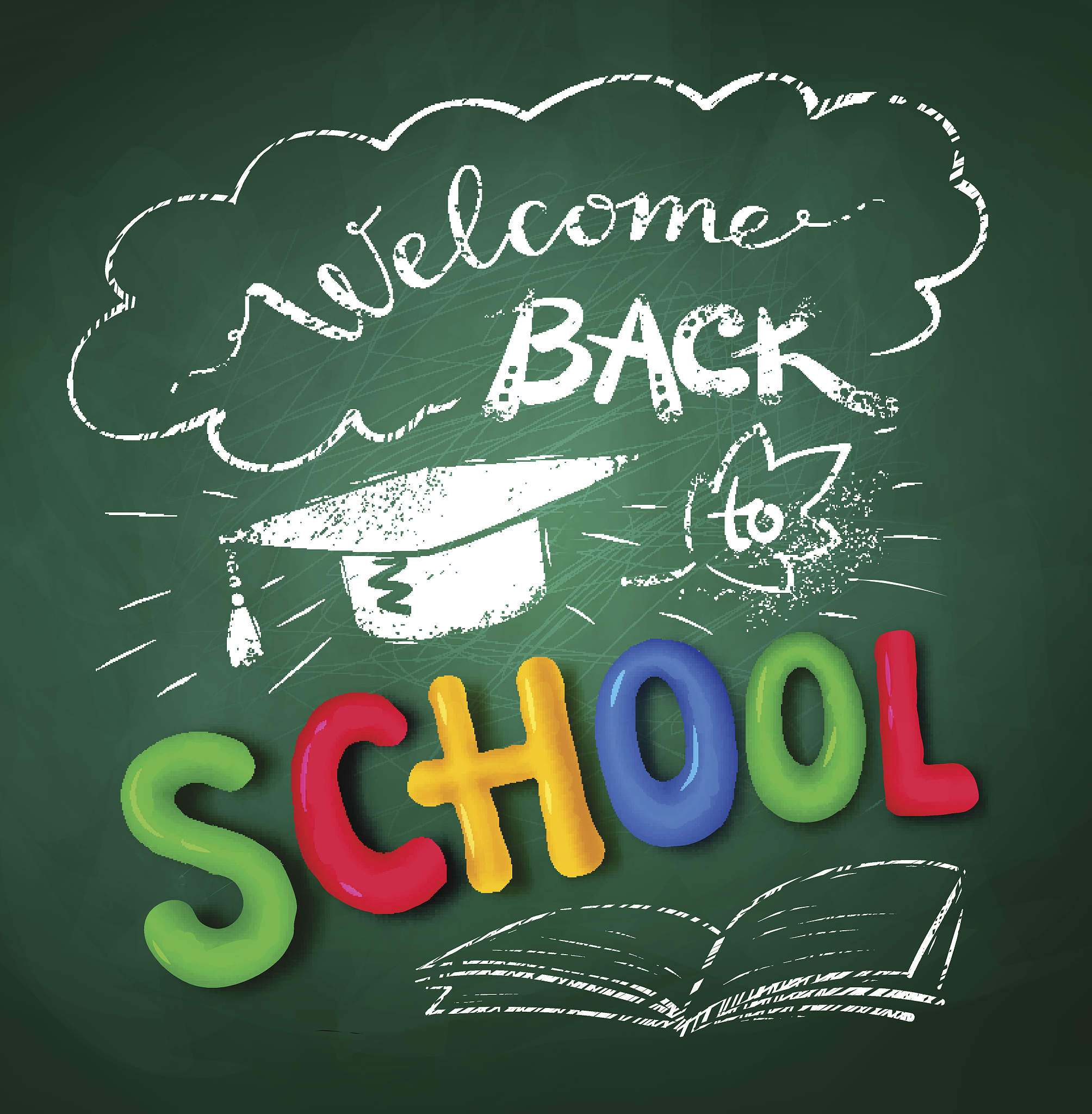 welcome back to school poster