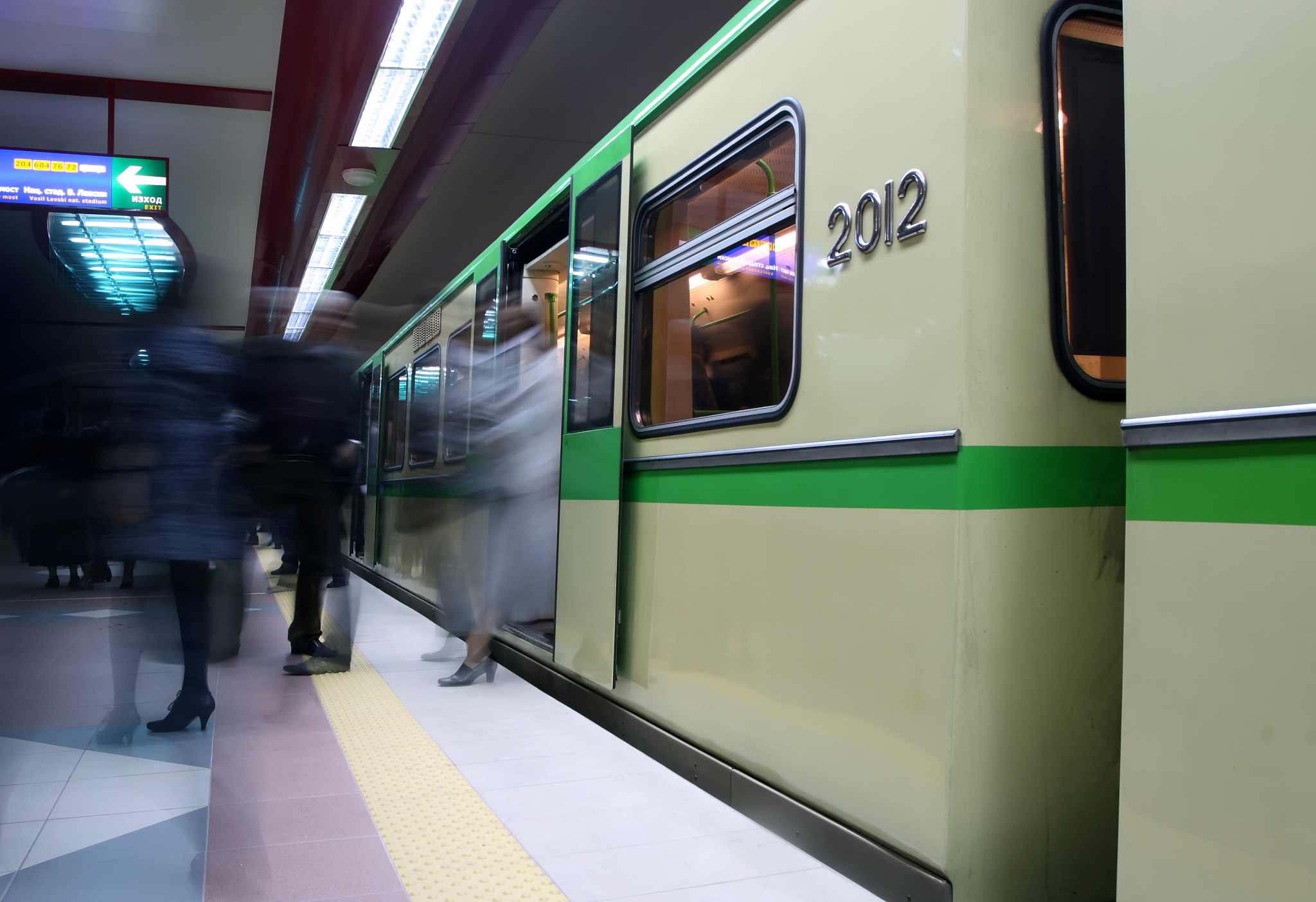 subway station