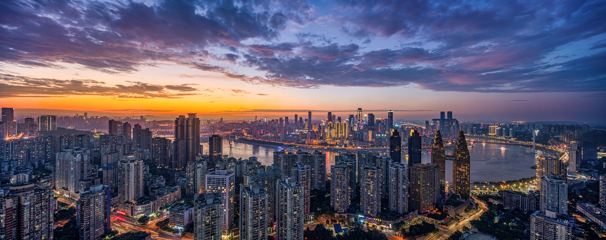南岸起风景