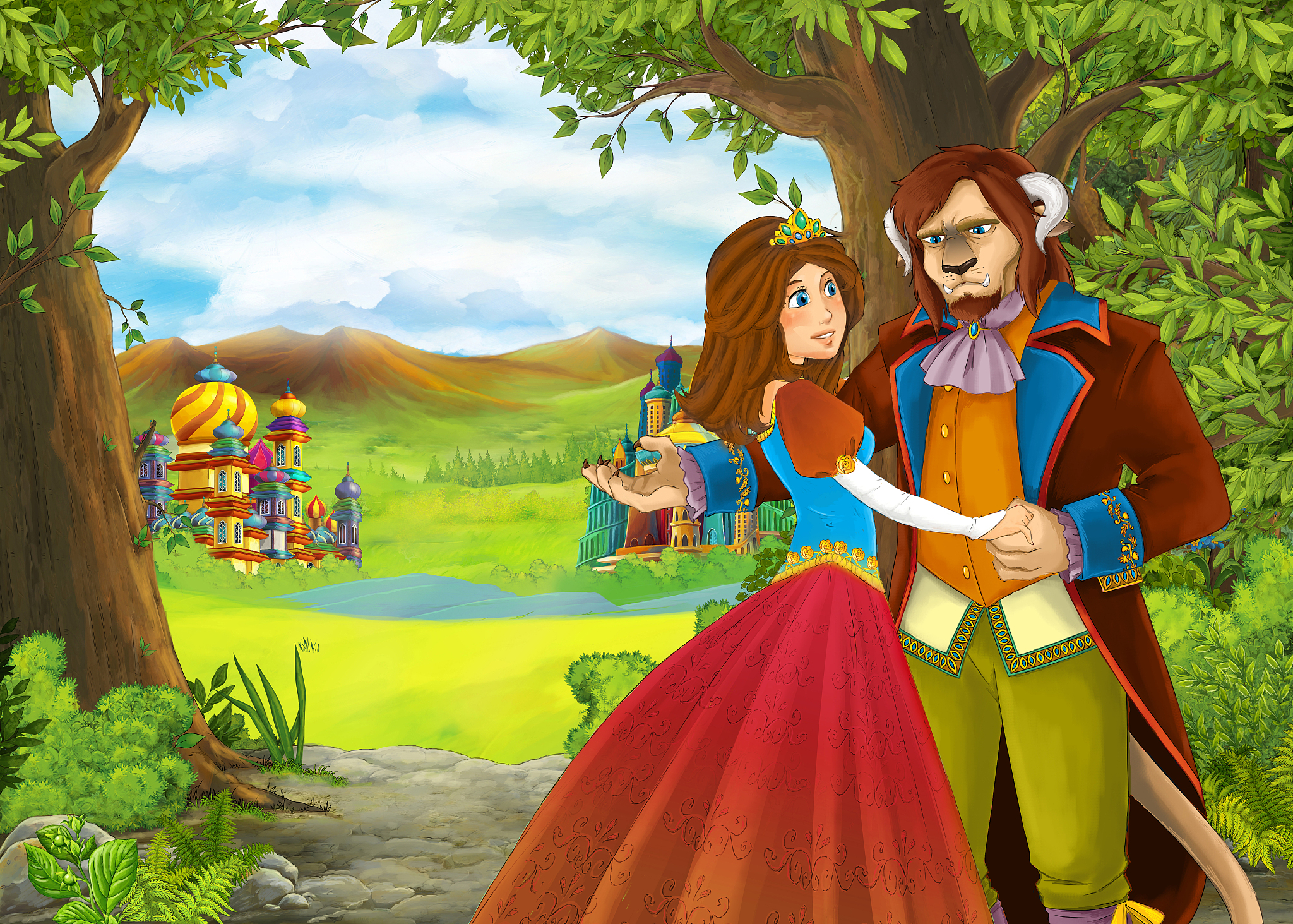 A Boy's Journey to the Magical Kingdom: A Story of Love and Kindness