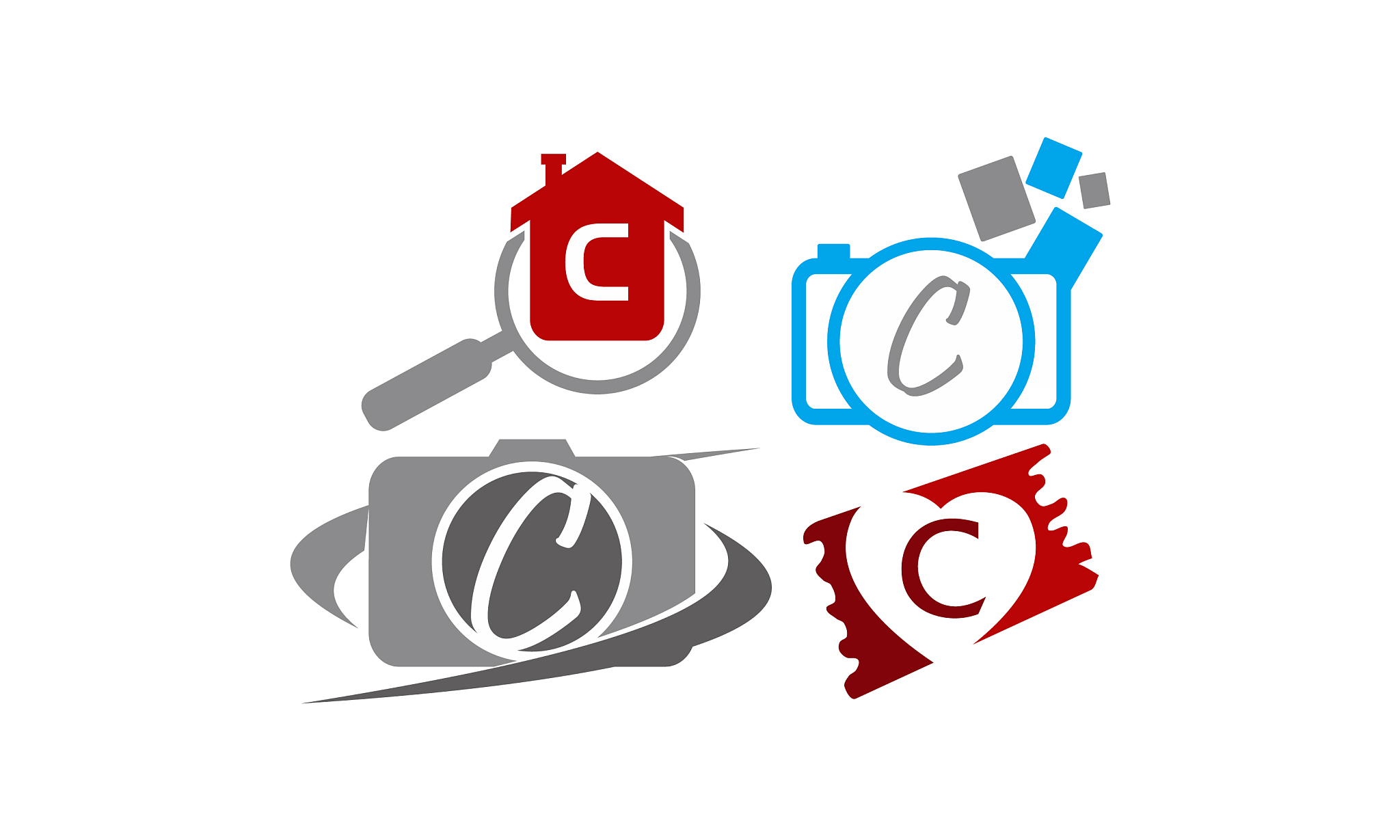 logotyp<strong>e</strong> c modern template set