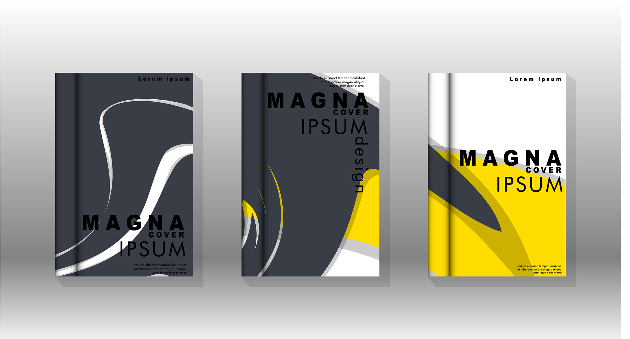 abstract cover with liquid elements book design