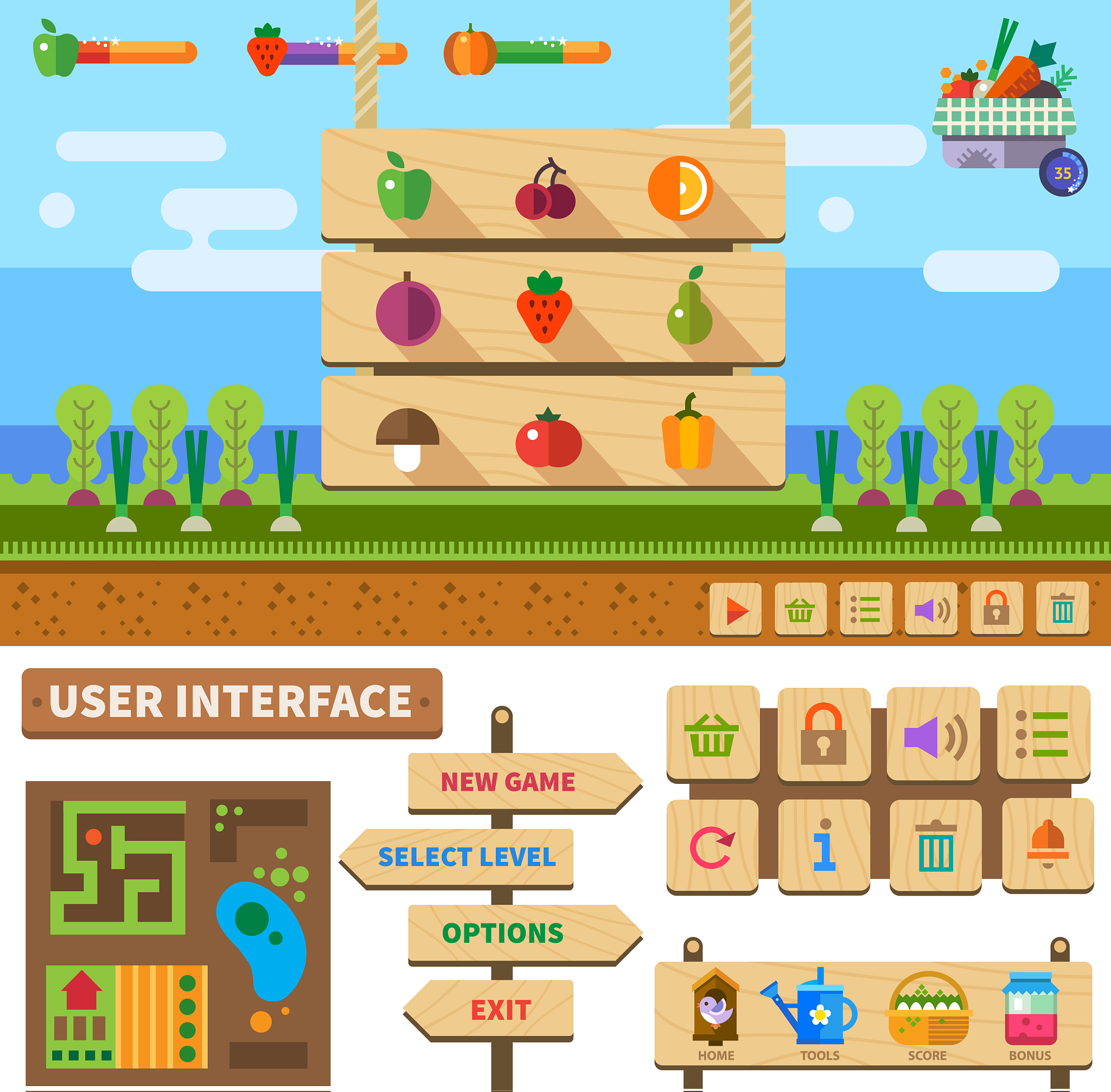 果汁狂热游戏介绍80字