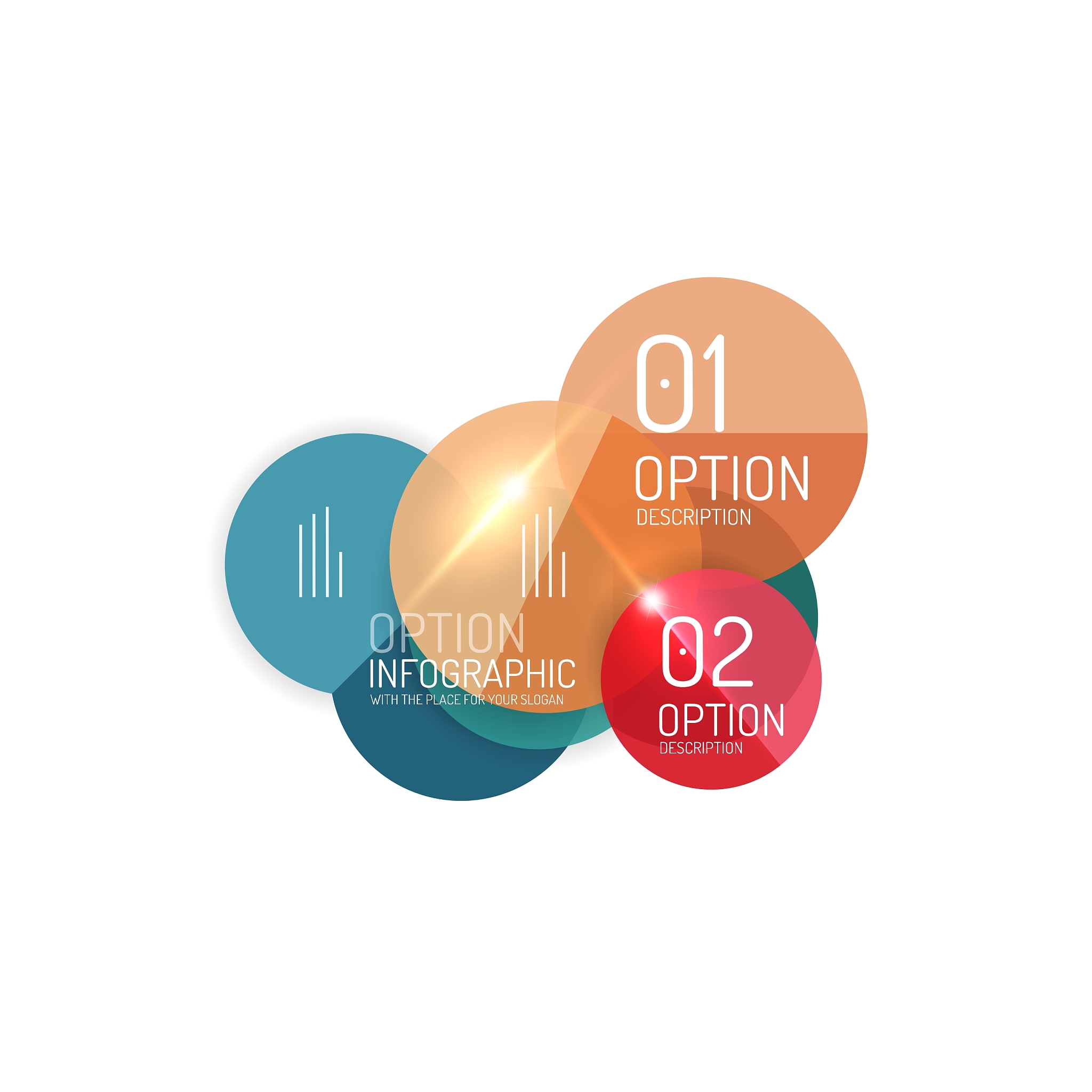 business products option banners