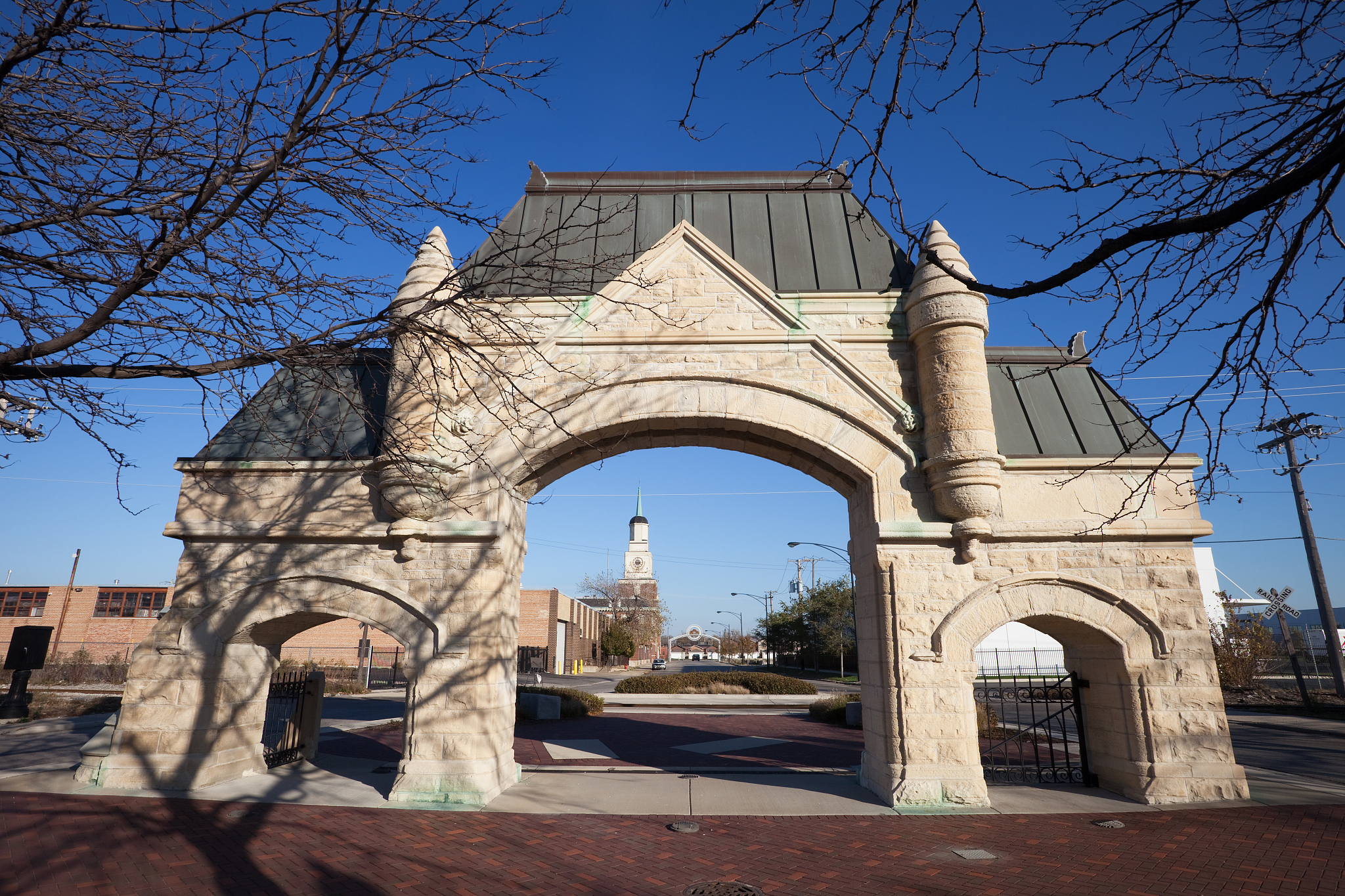 union stock yards gate, chicago
