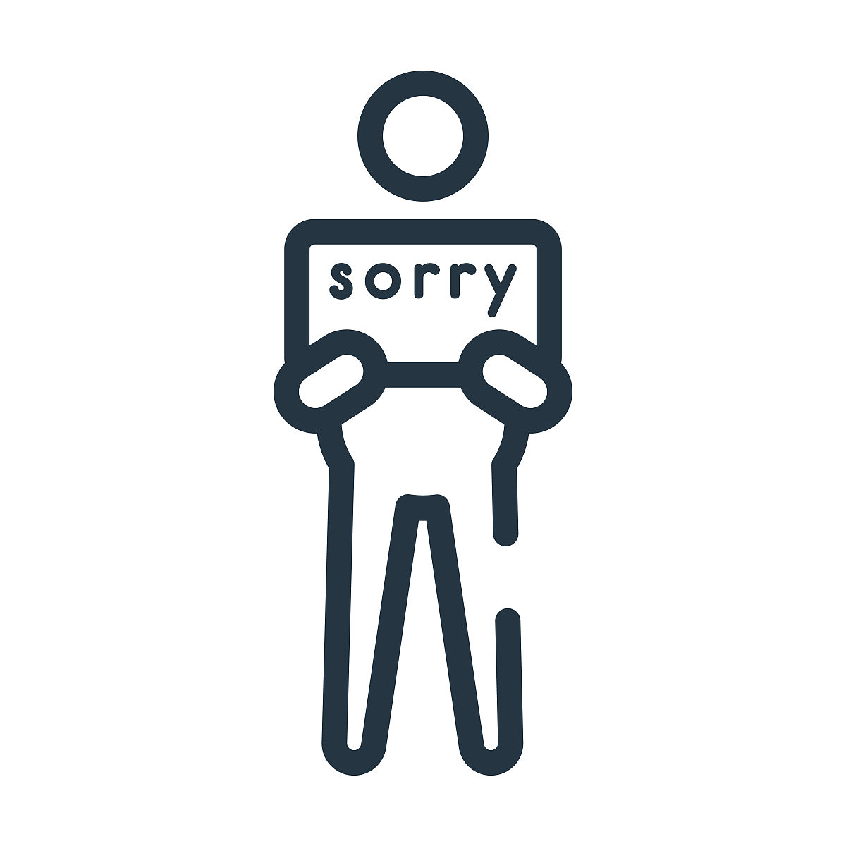 对此造成的不便，我们深感抱歉