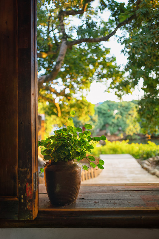 假日的宁静与自由