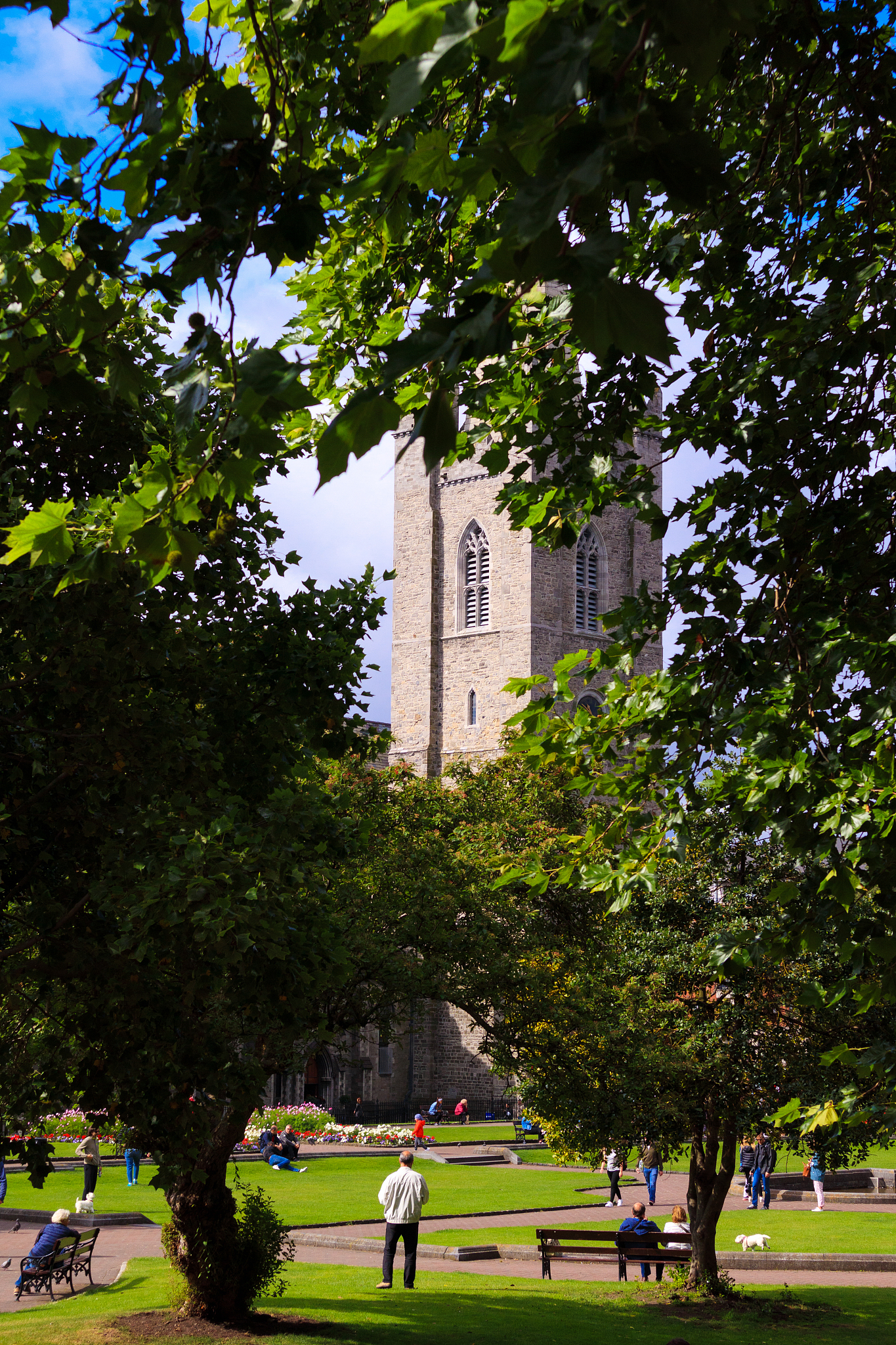 st patrick's cathedral in dublin, ireland