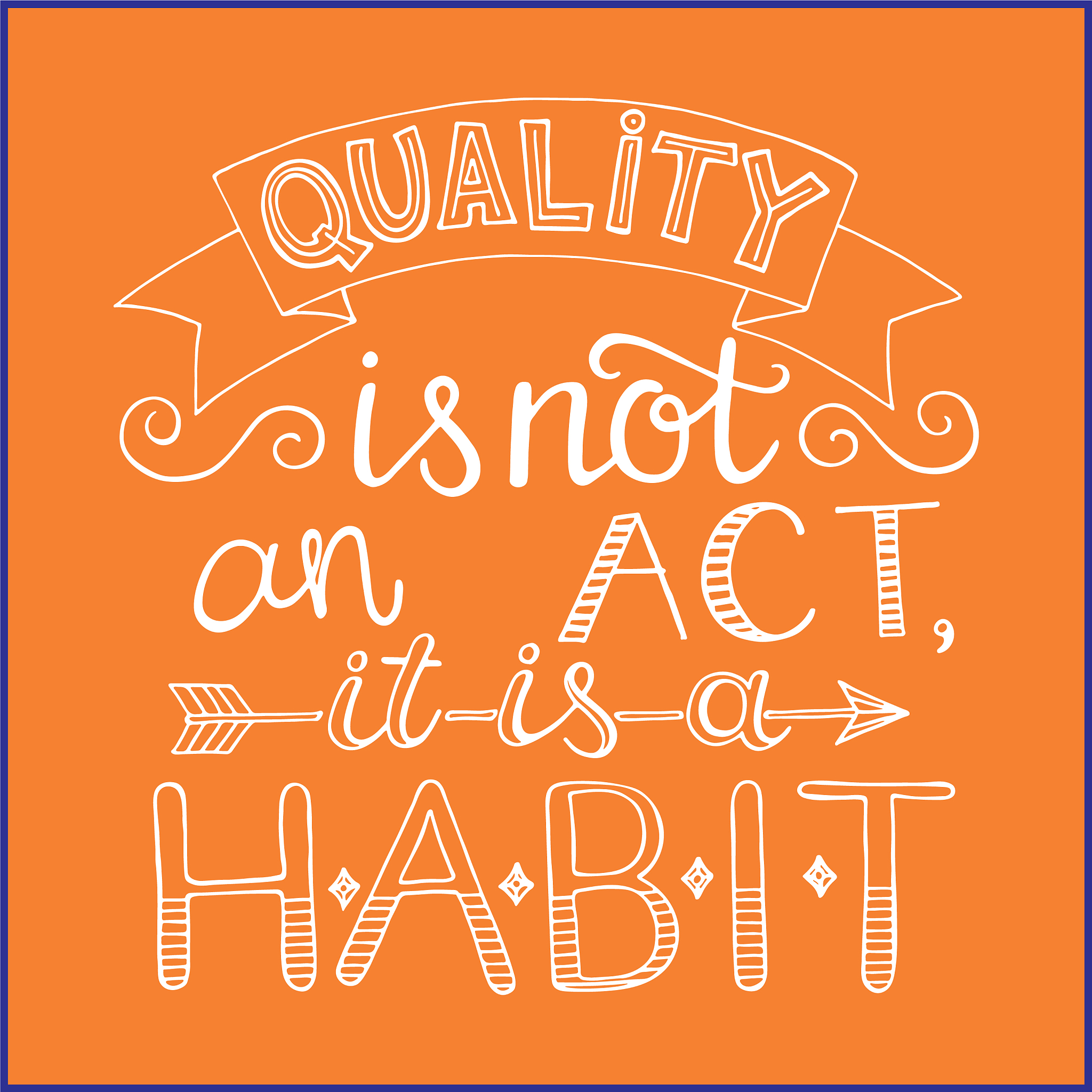 calligraphy inspirational quote motivation for