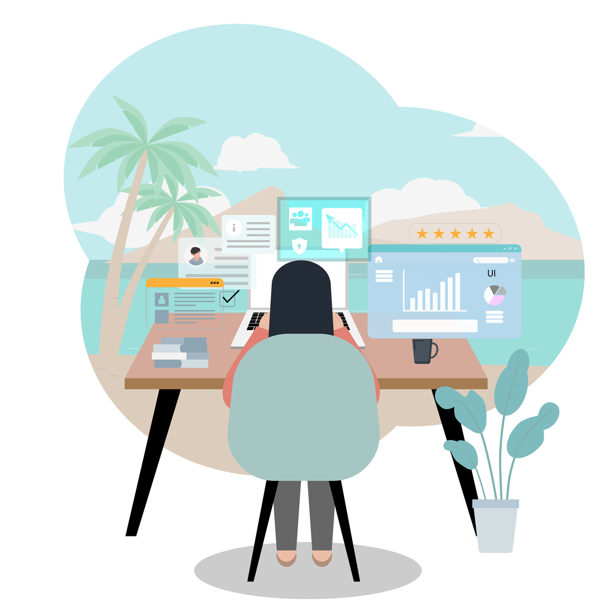 在家工作和学习的利弊: 互联网时代的灵活与挑战