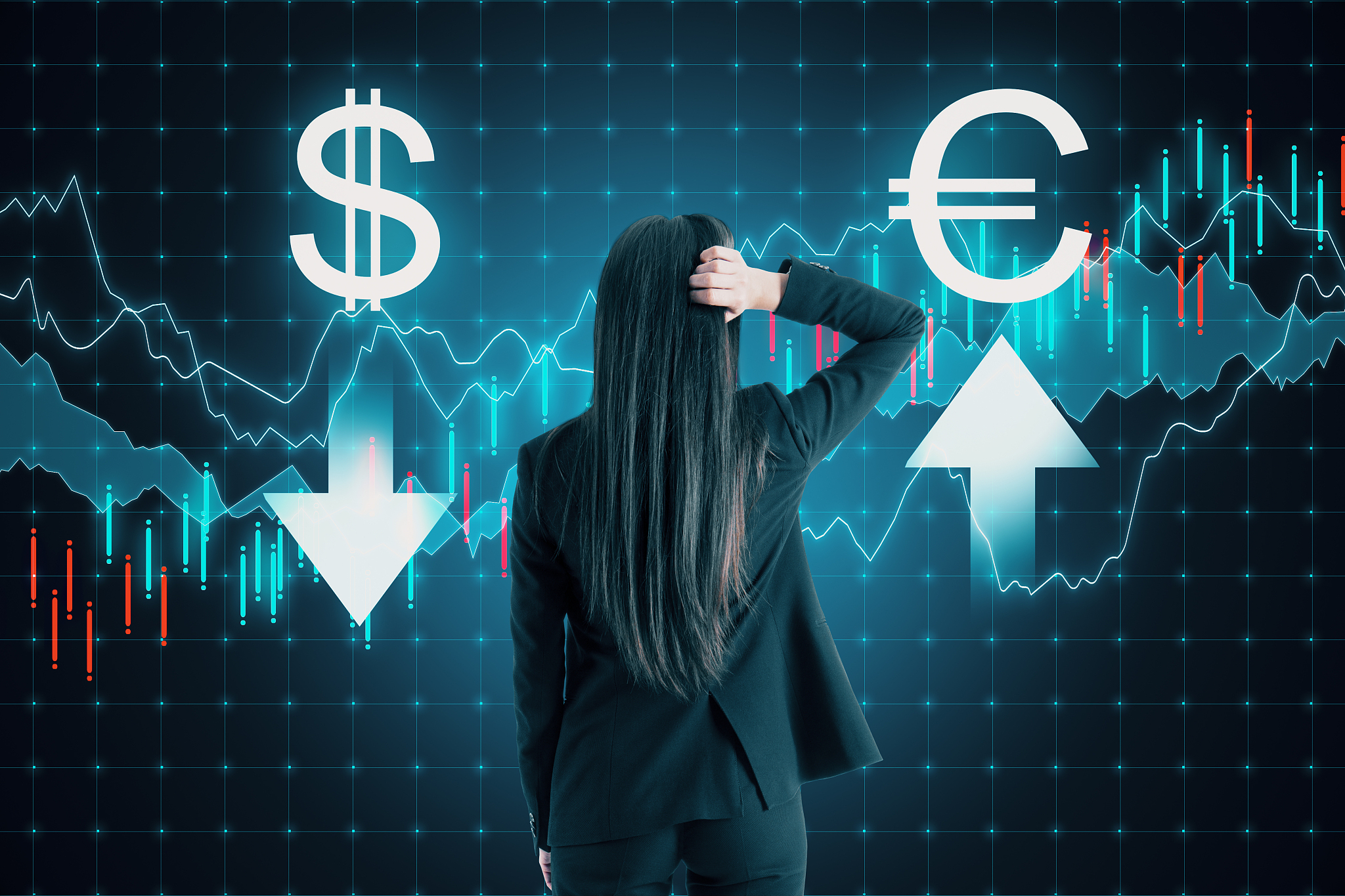cryptocurrency and trade concept
