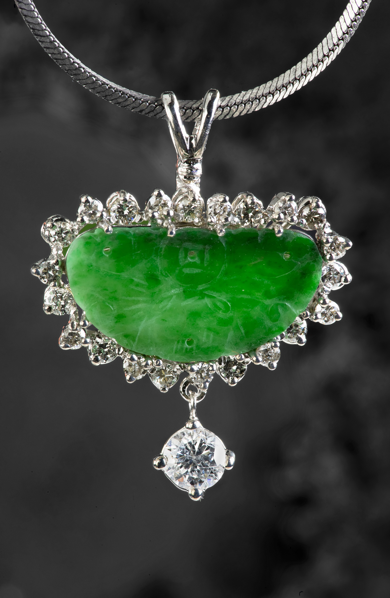jade pendant.