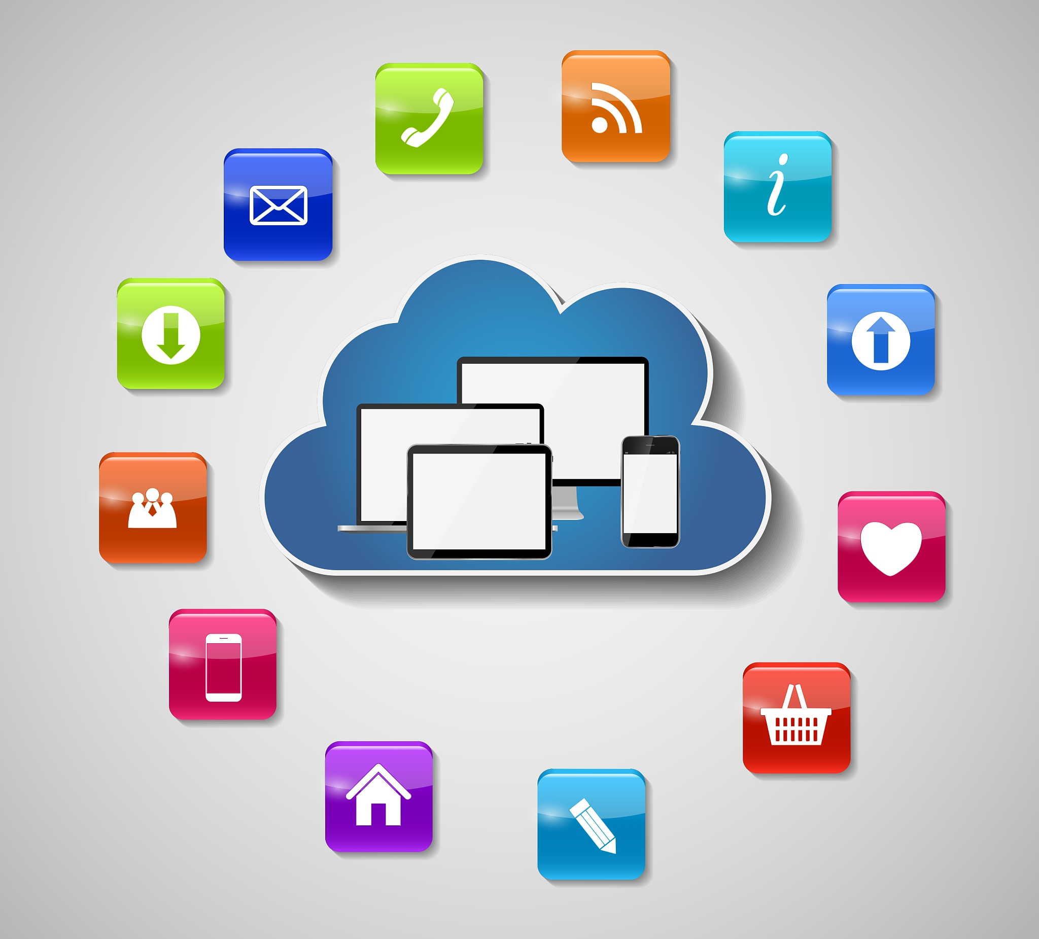 cloud computing concept