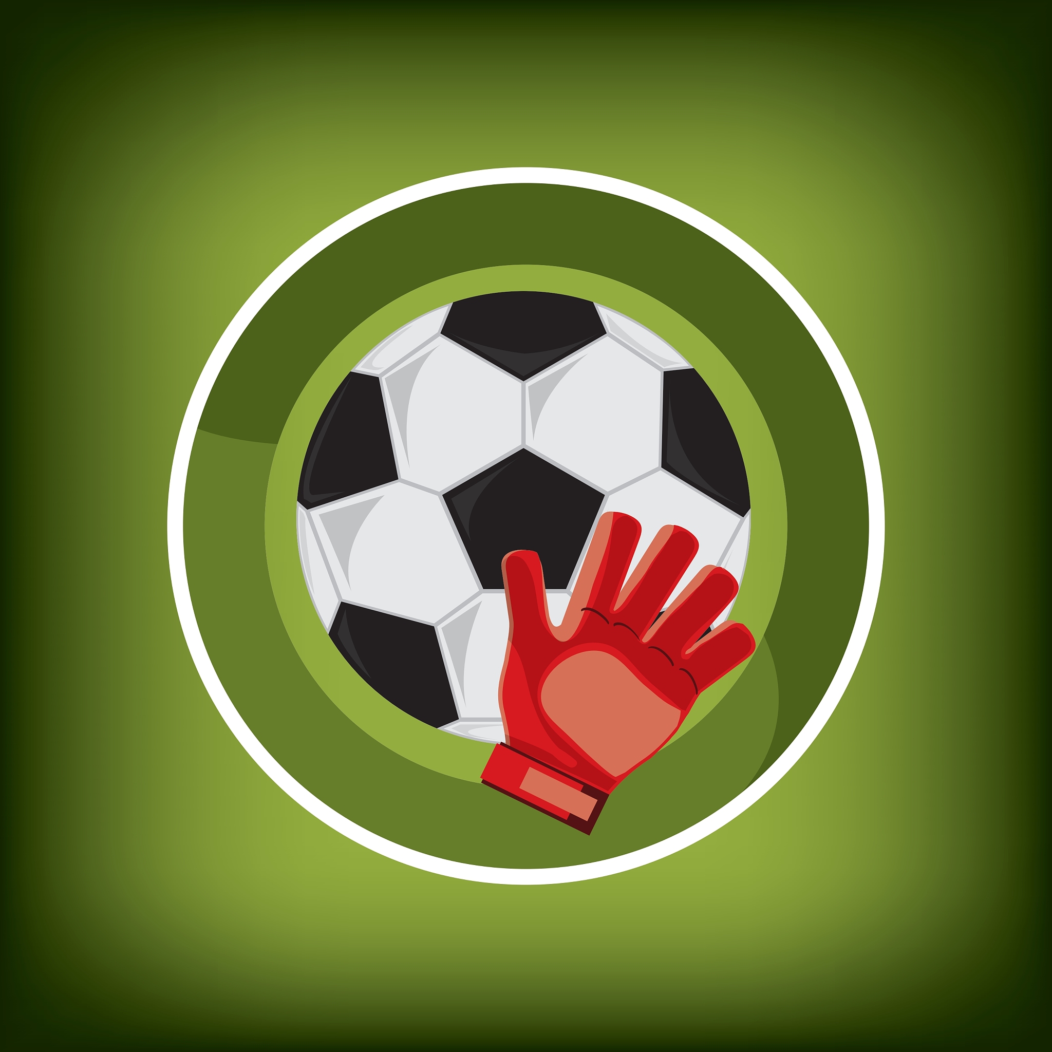soccer football related icons image