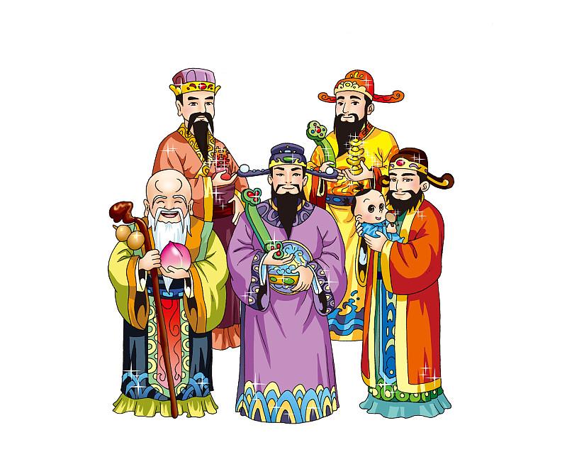 福禄寿三星：谁是谁？含义与形象解析