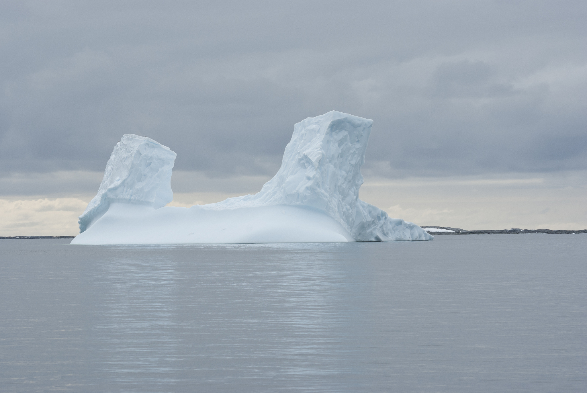 iceberg in the southern ocean.