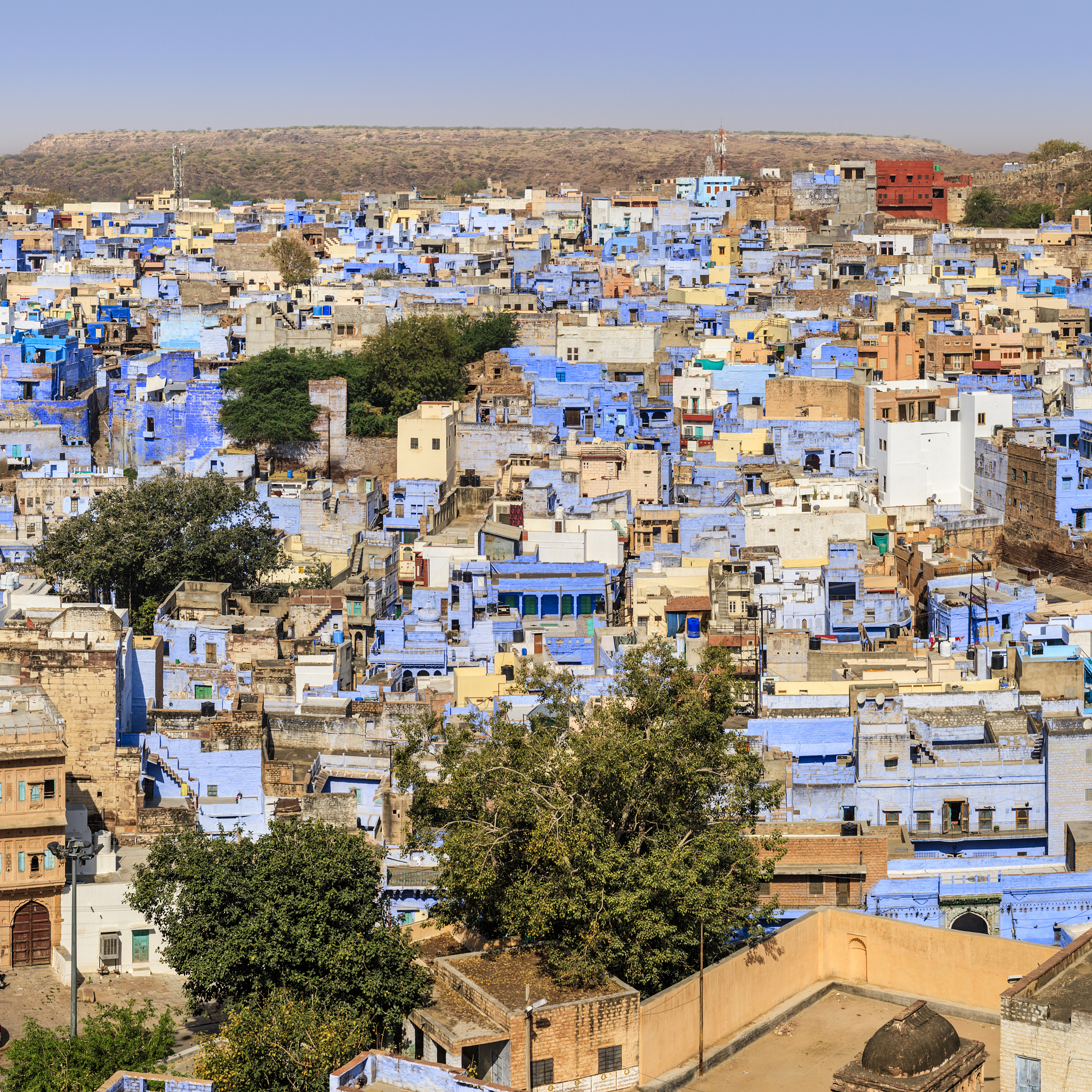 jodhpur - the blue city, rajasthan, india