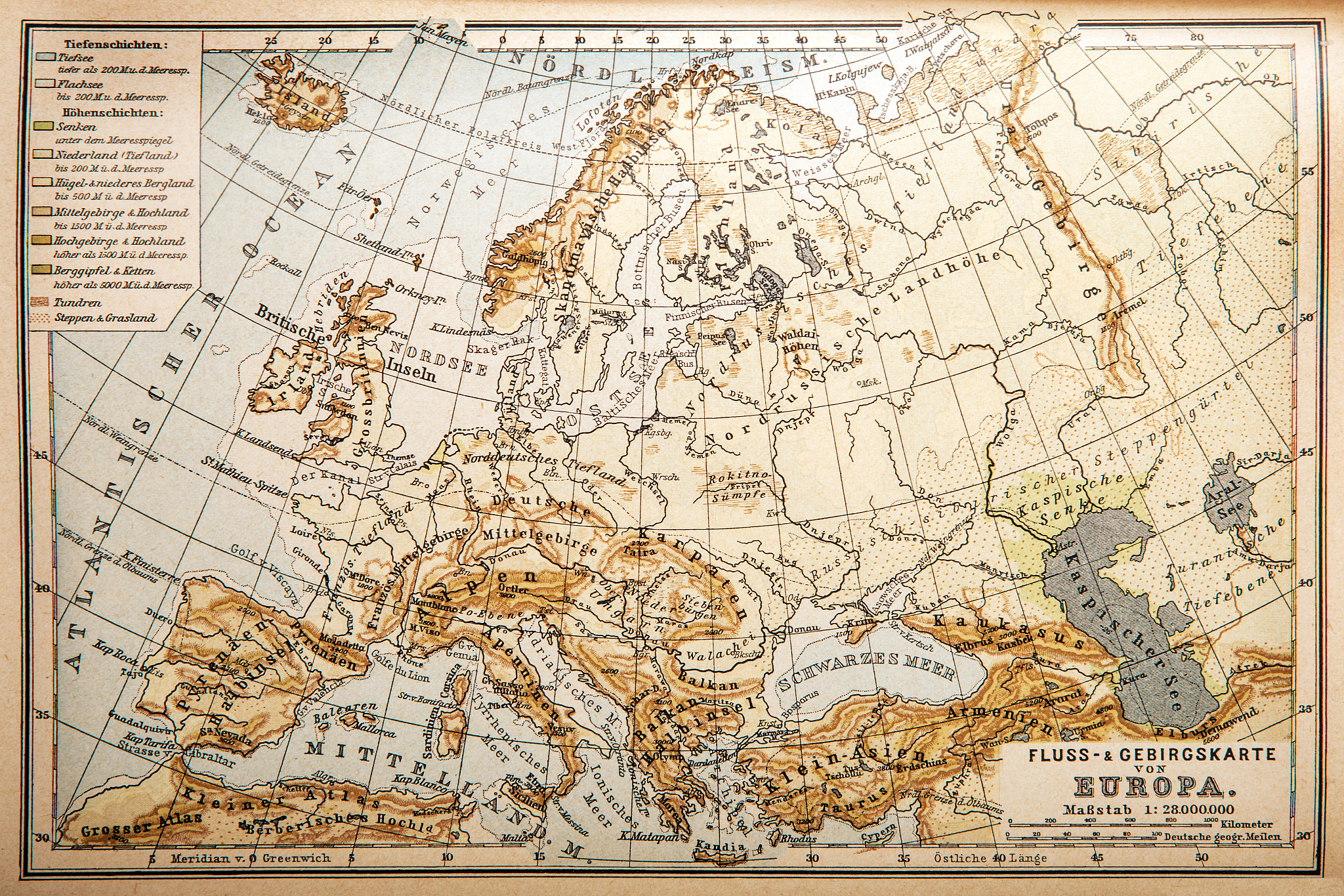 europe map 1896