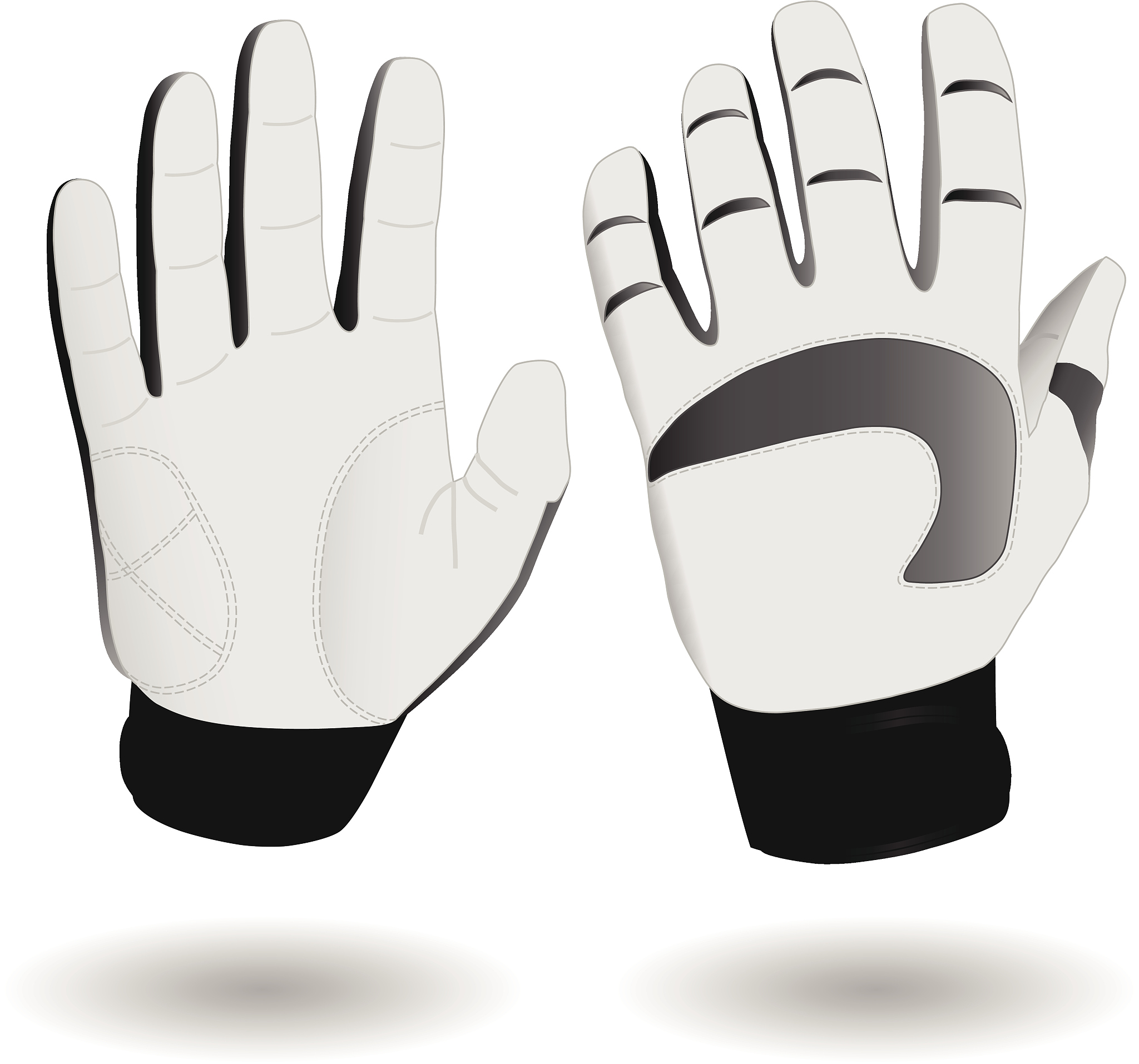 ski gloves eps8