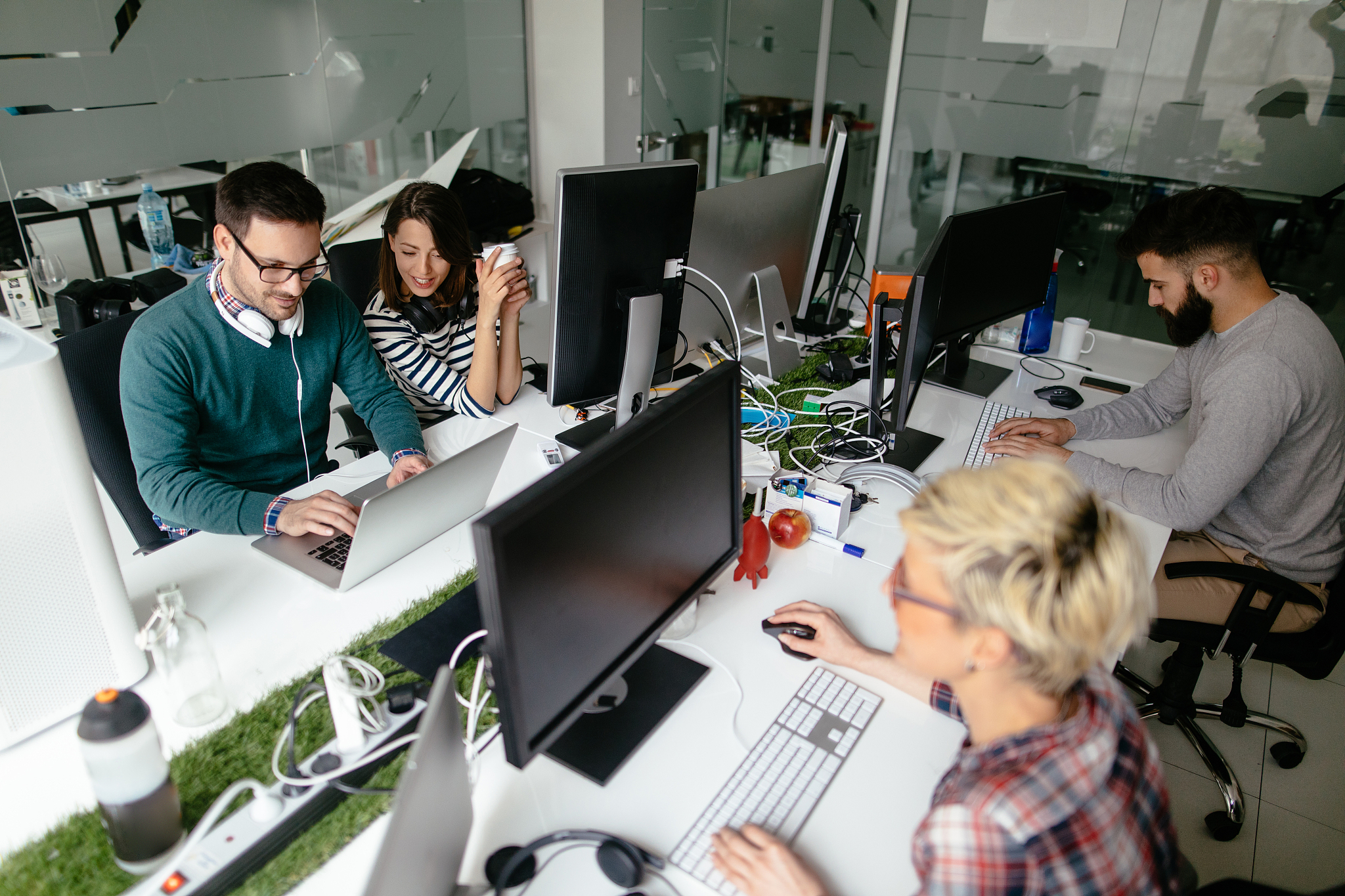web designers at work