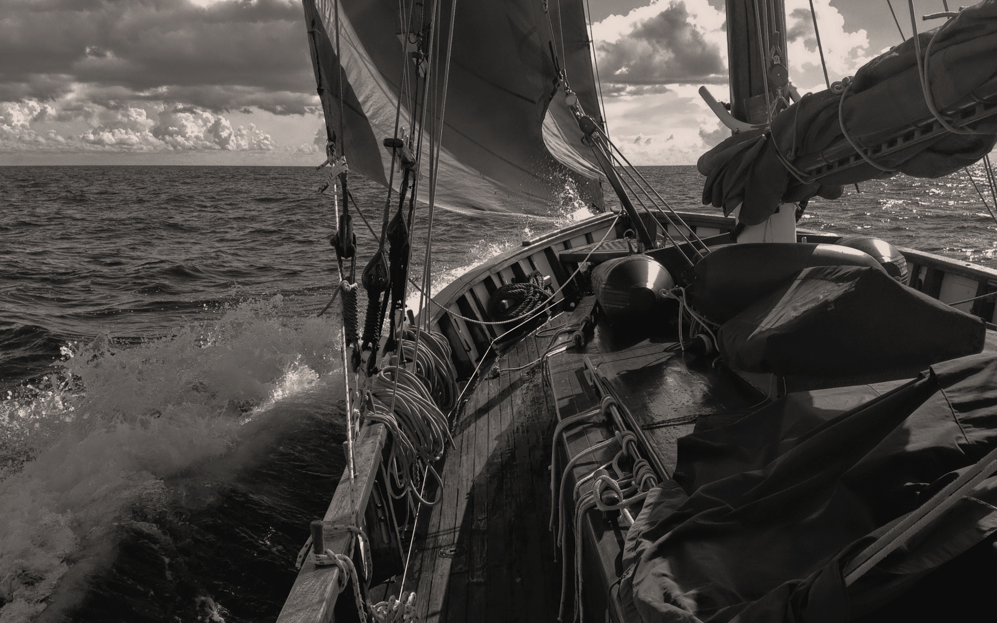 antica at sea