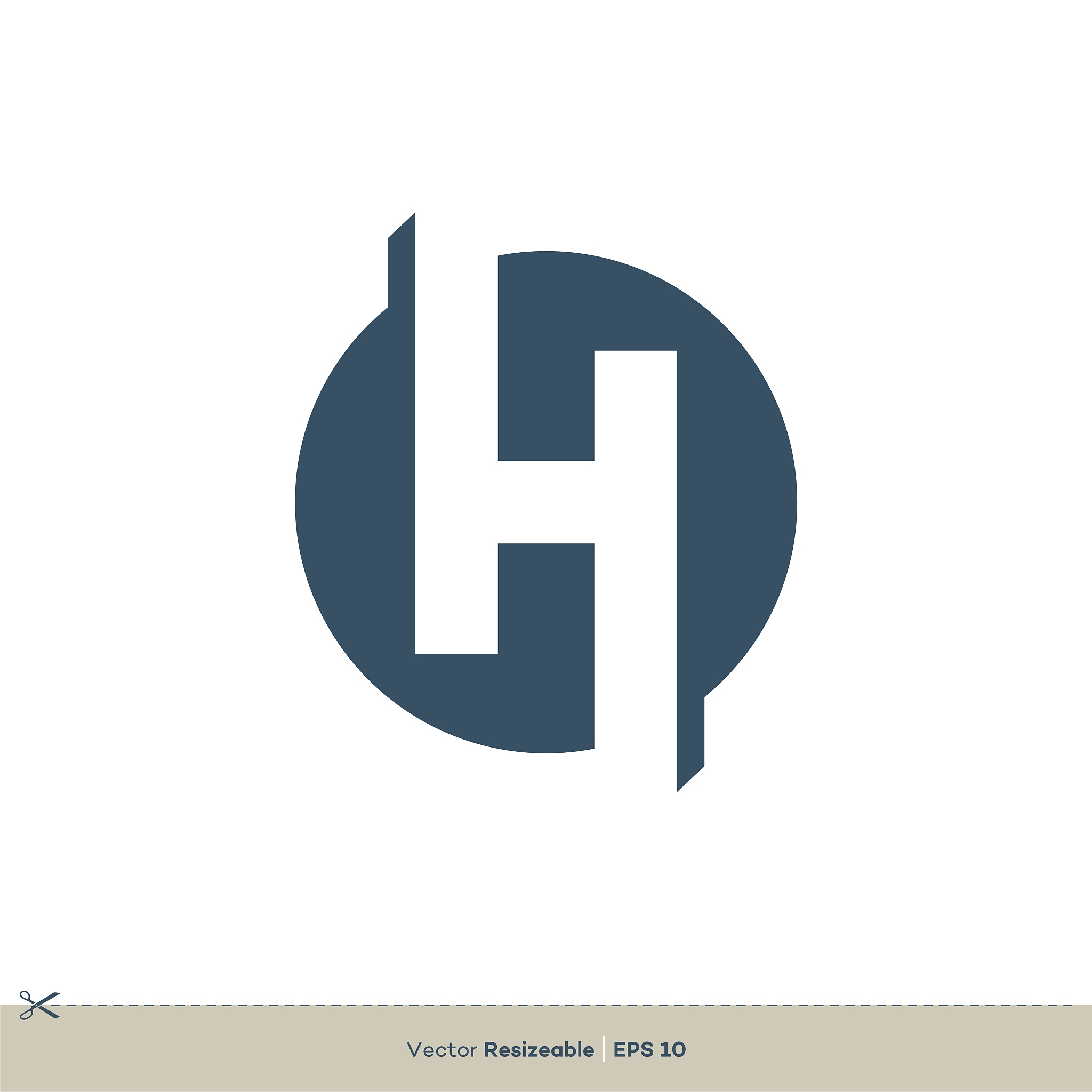 h letter logo template illustration design. vector eps 10.