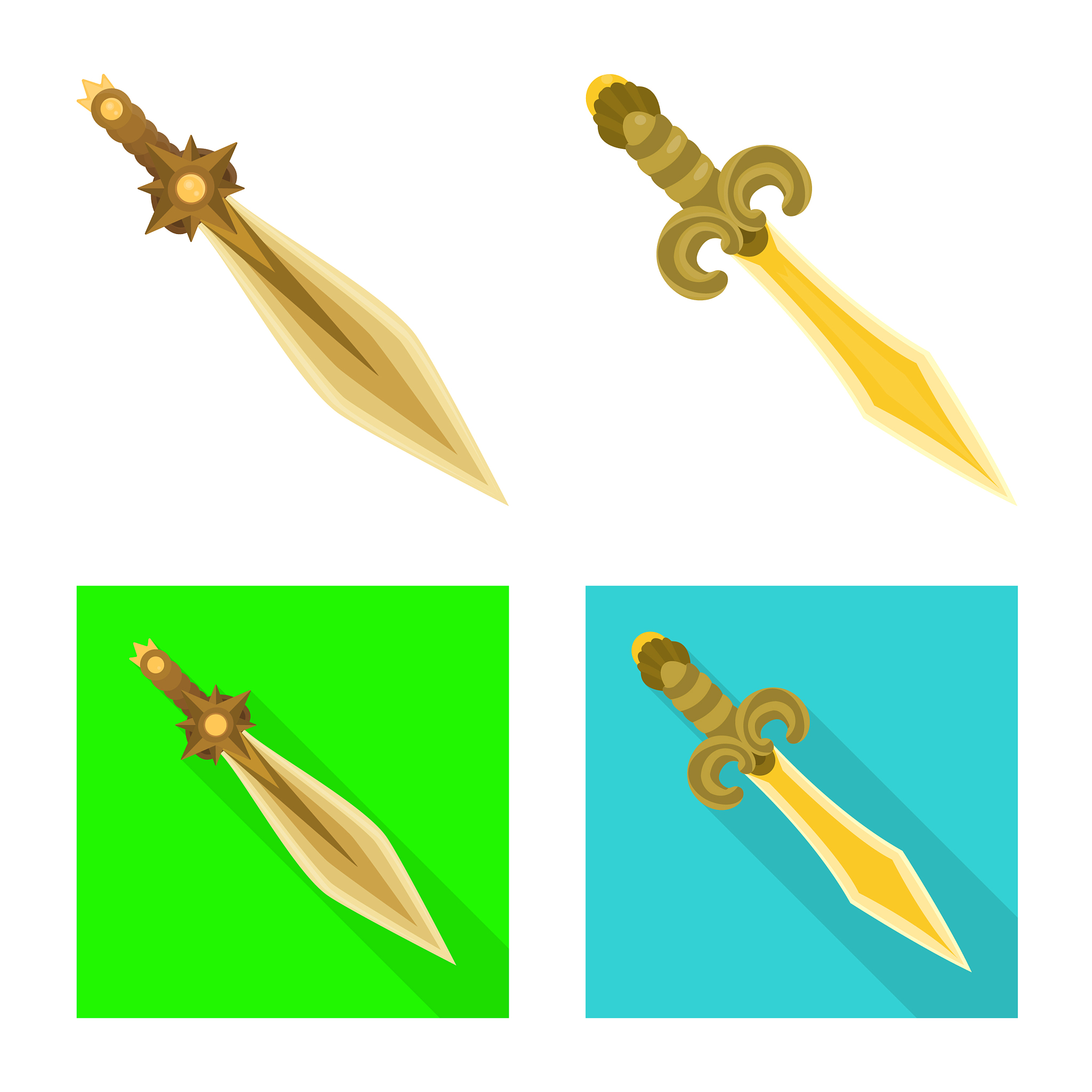 design game and armor symbol collection