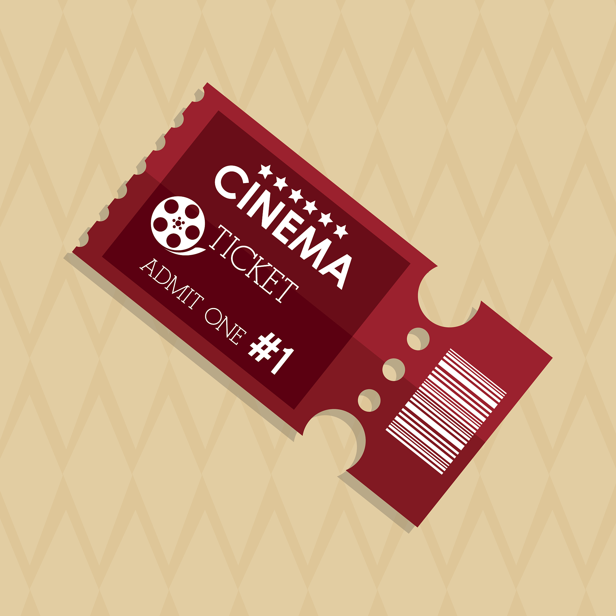 ticket icon design